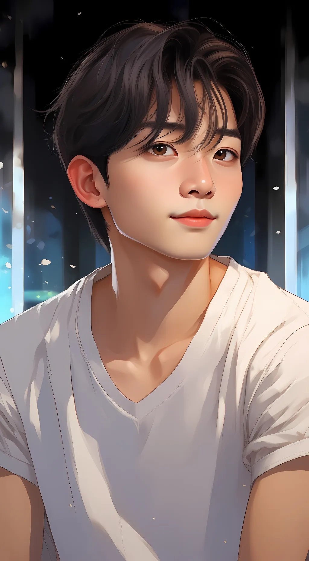 ai character: Jeonghan  background