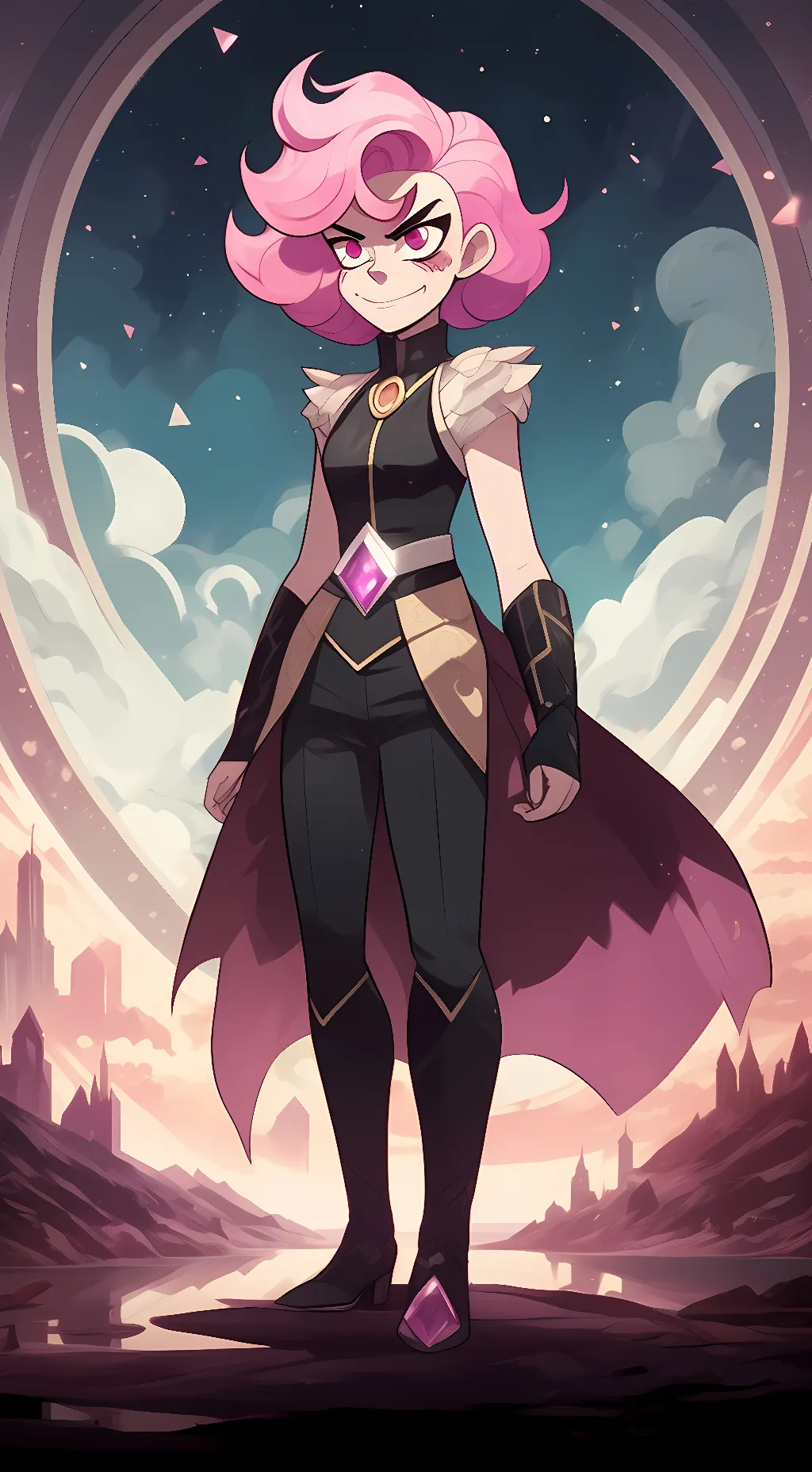 ai character: Spinel background