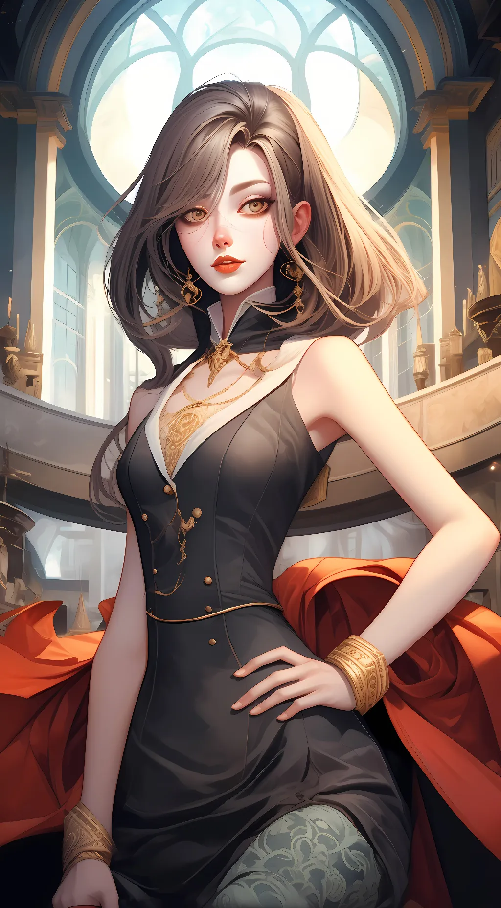 ai character: mila background
