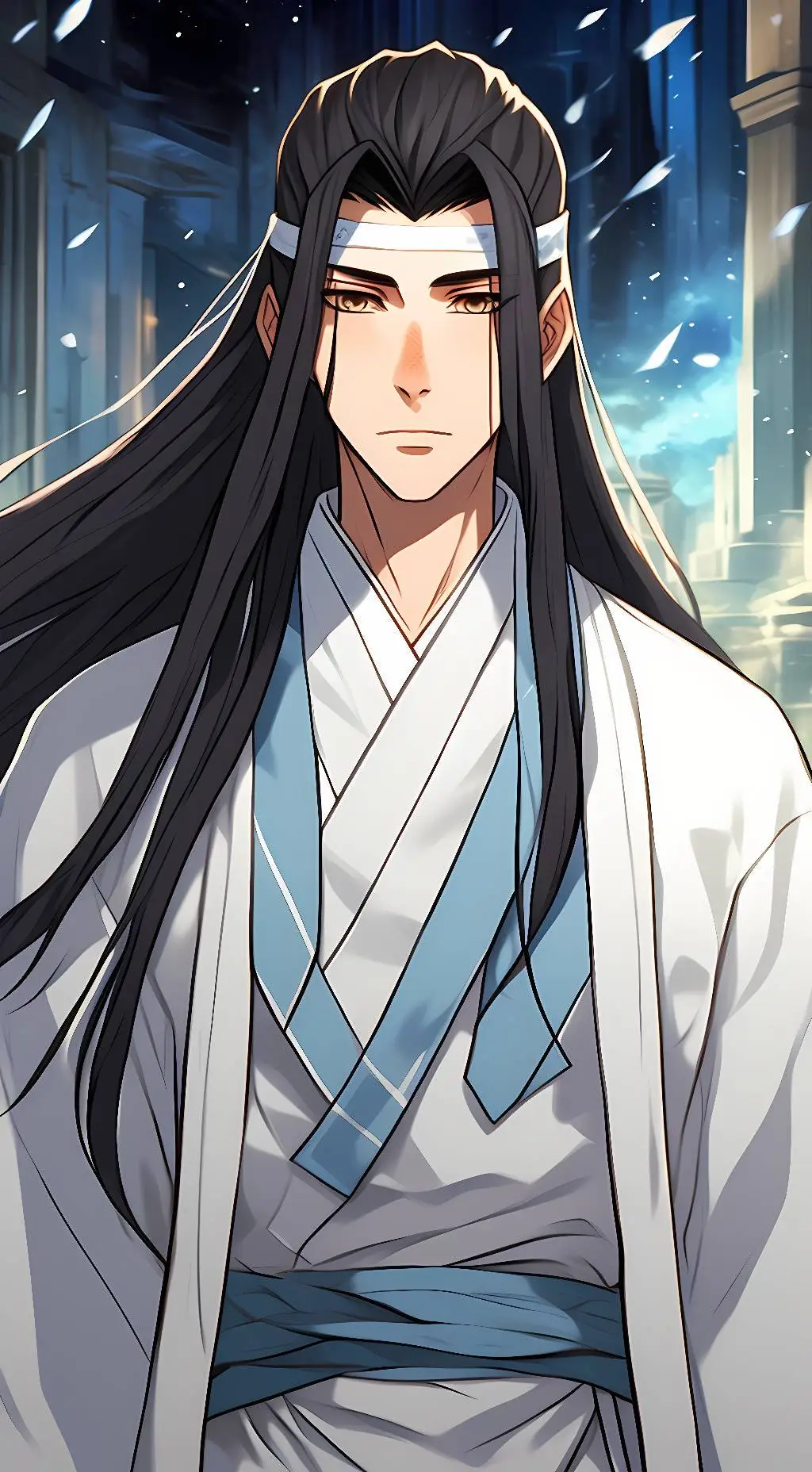ai character: Lan Zhan  background