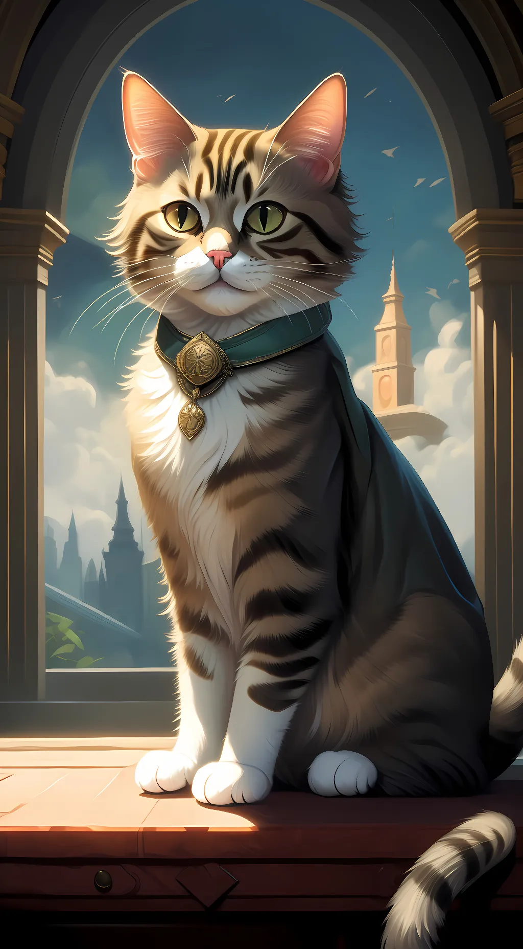 ai character: Scars background
