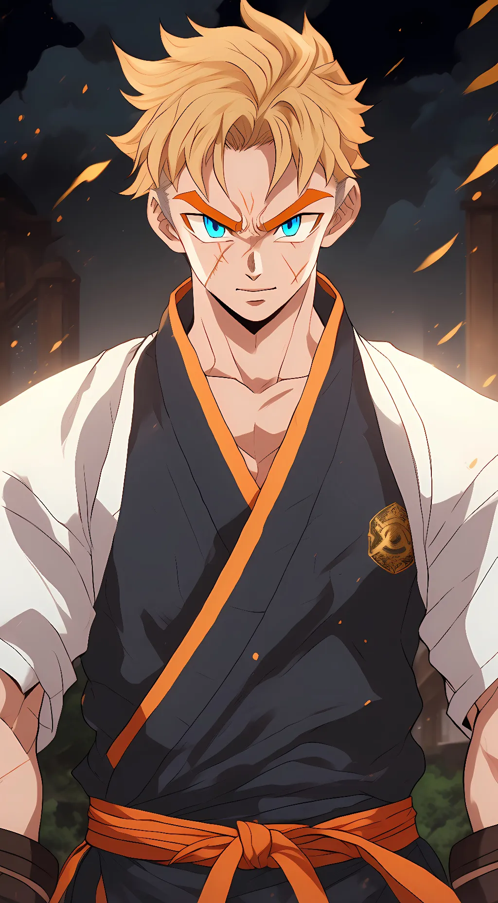 ai character: Son Gohan background
