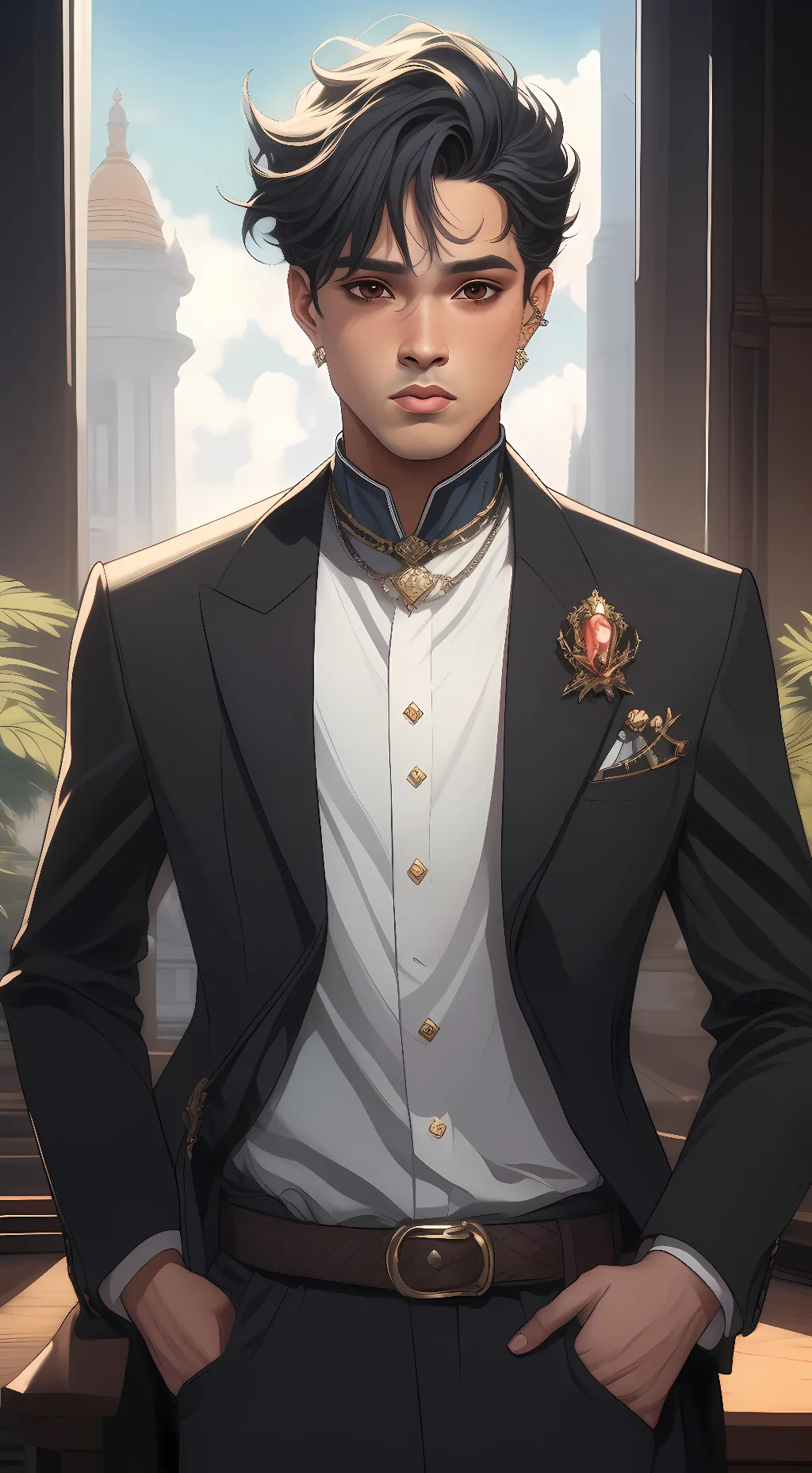 ai character: alex background