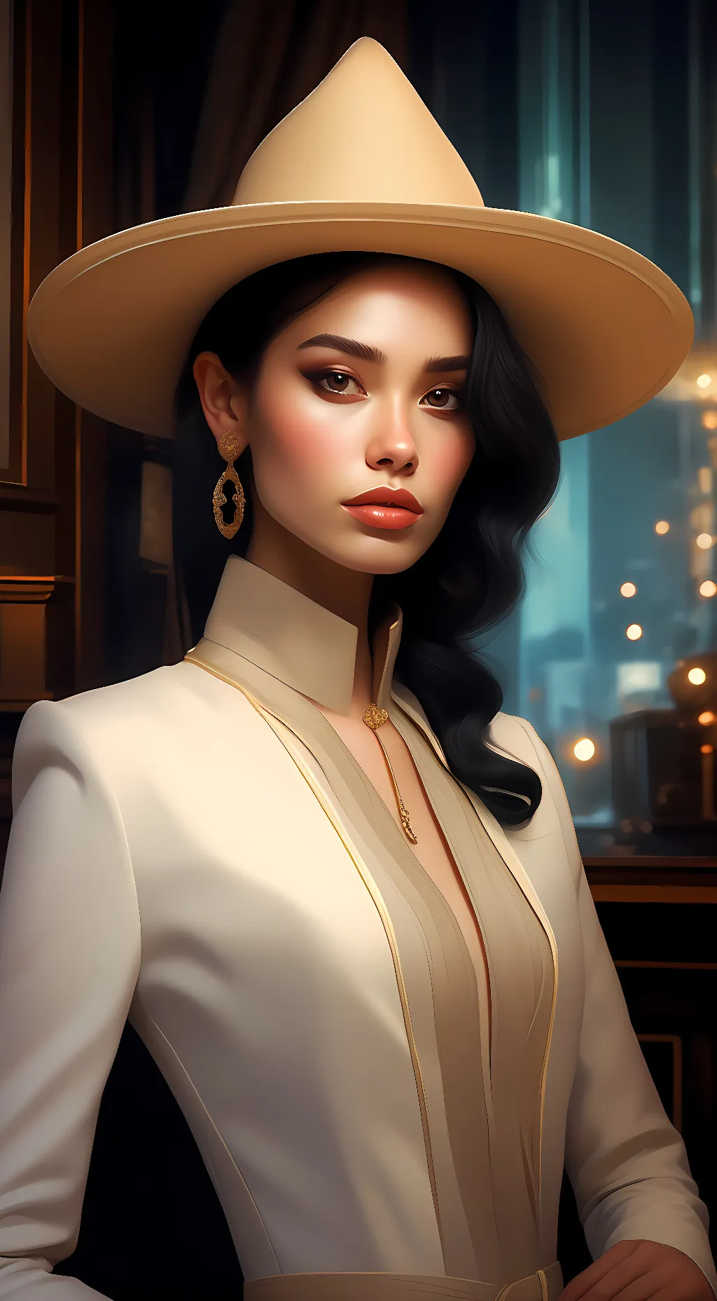 ai character: melissa background