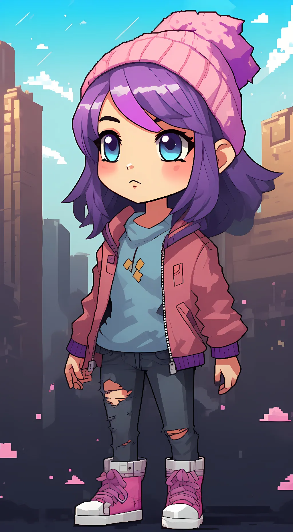 ai character: DJ background