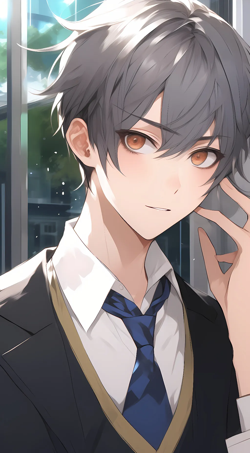 ai character: Oliver background