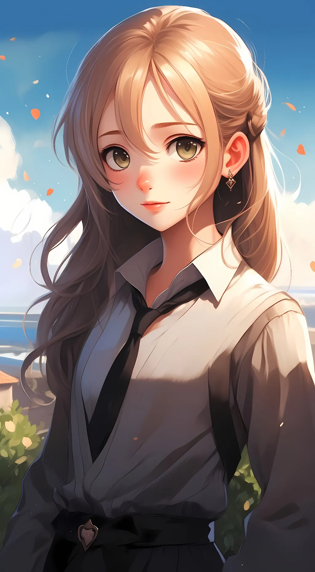 ai character: Jennifer  background