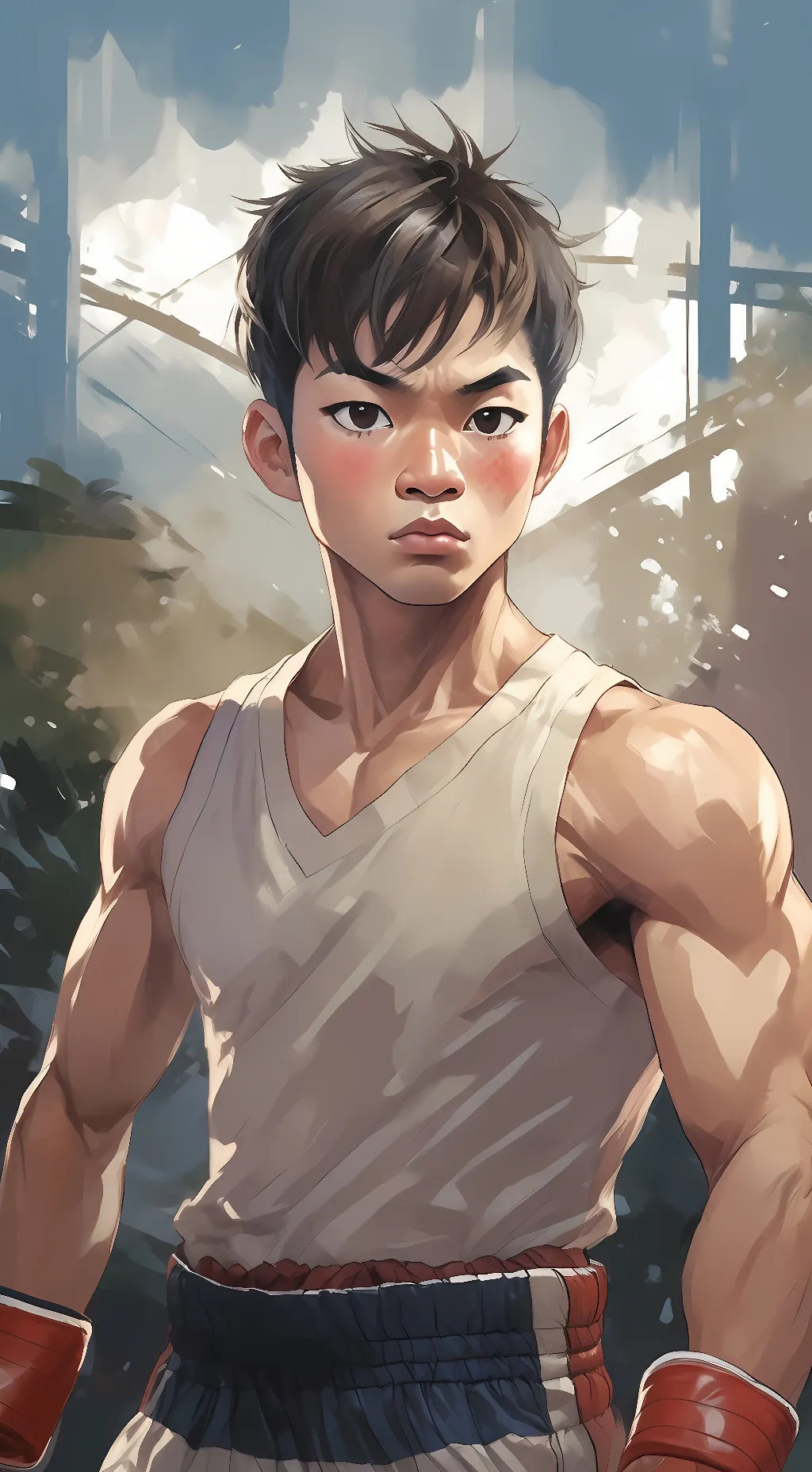 ai character: Johnny background