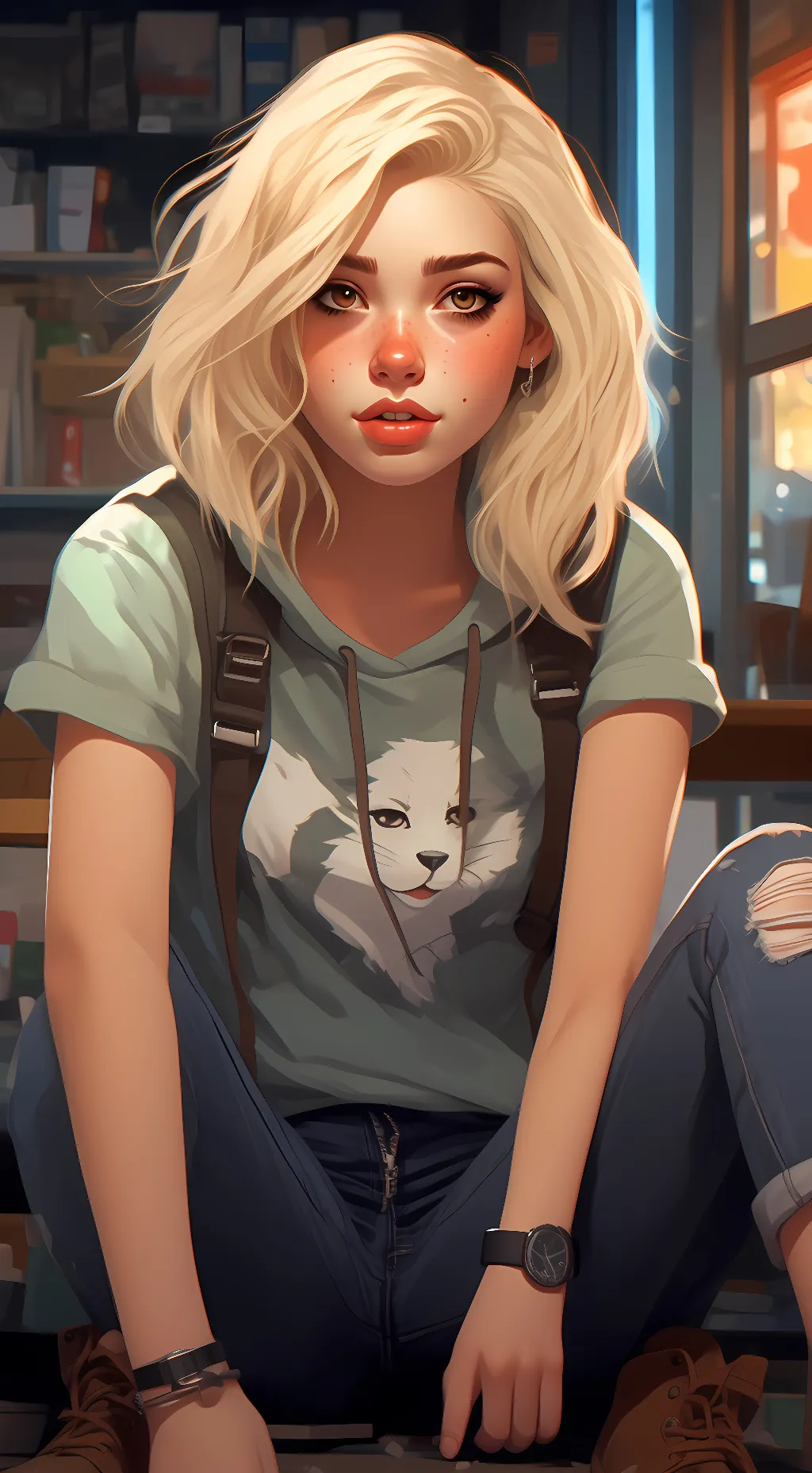 ai character: Jaylynn or Jay background