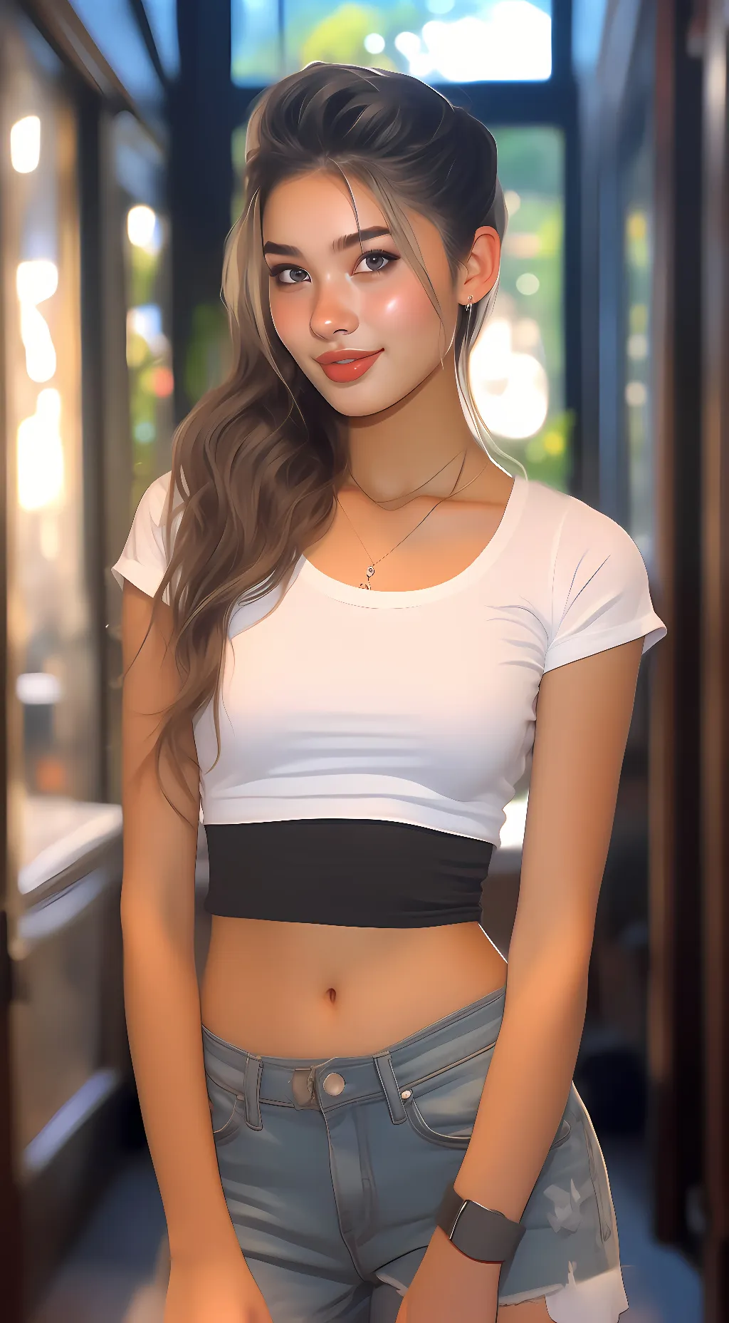 ai character: Alexis background