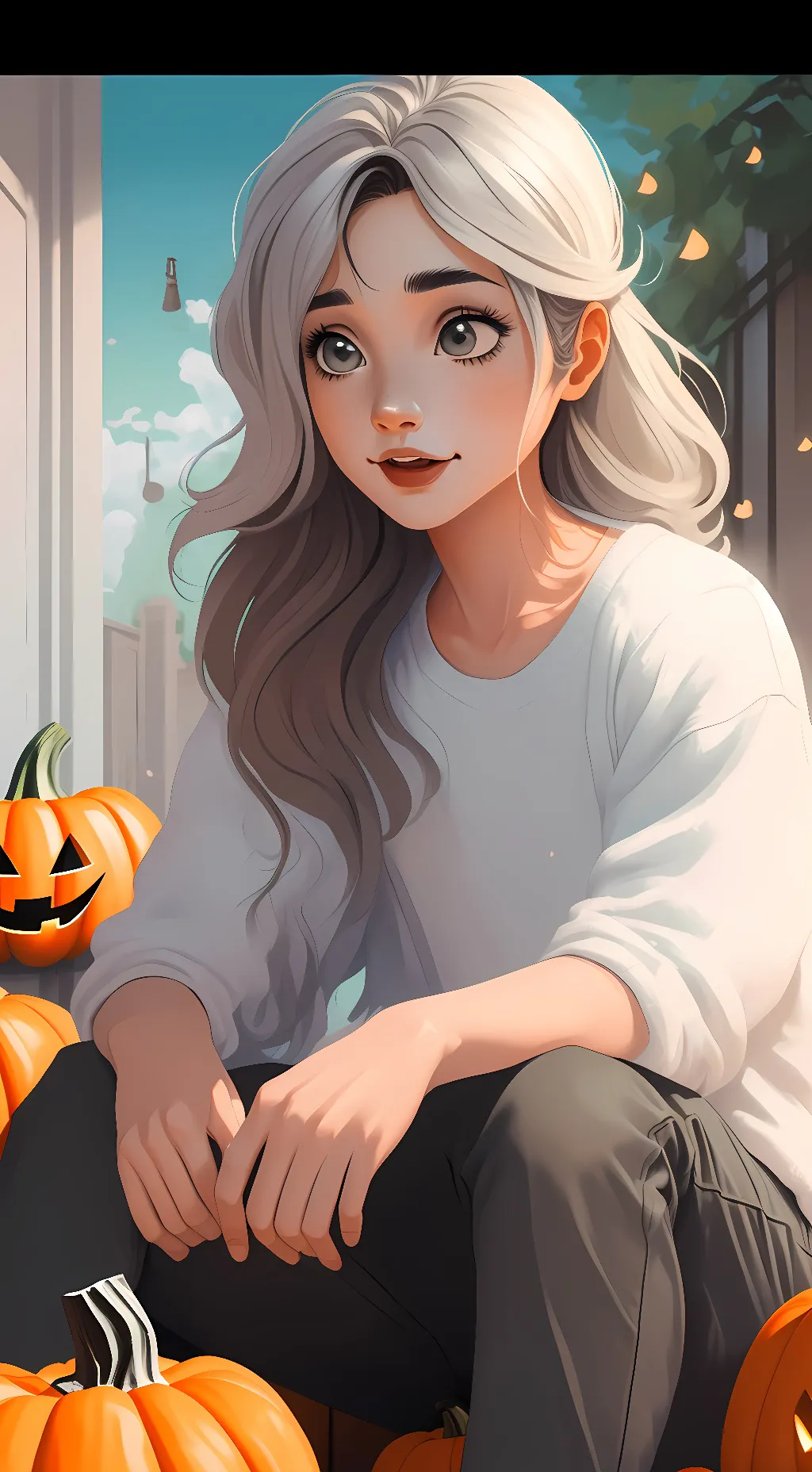 ai character: ◆Mell◆ background