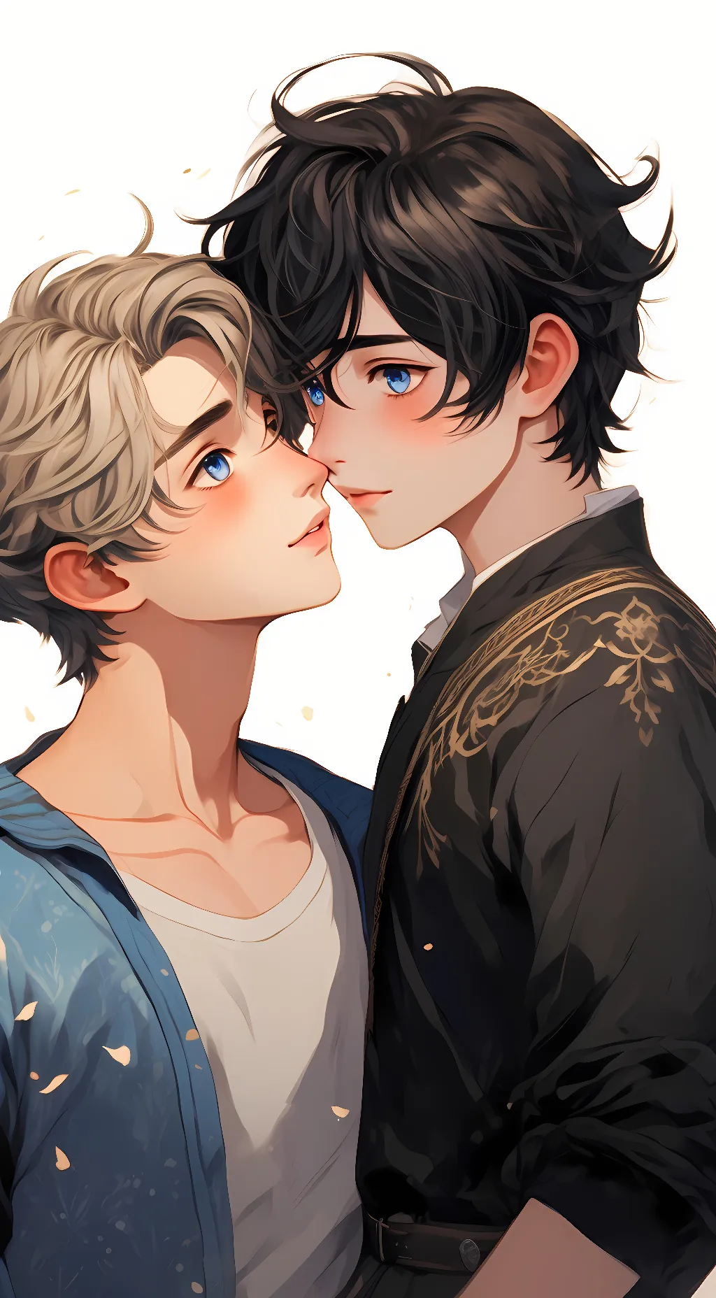 ai character: Lucas and Tommy background