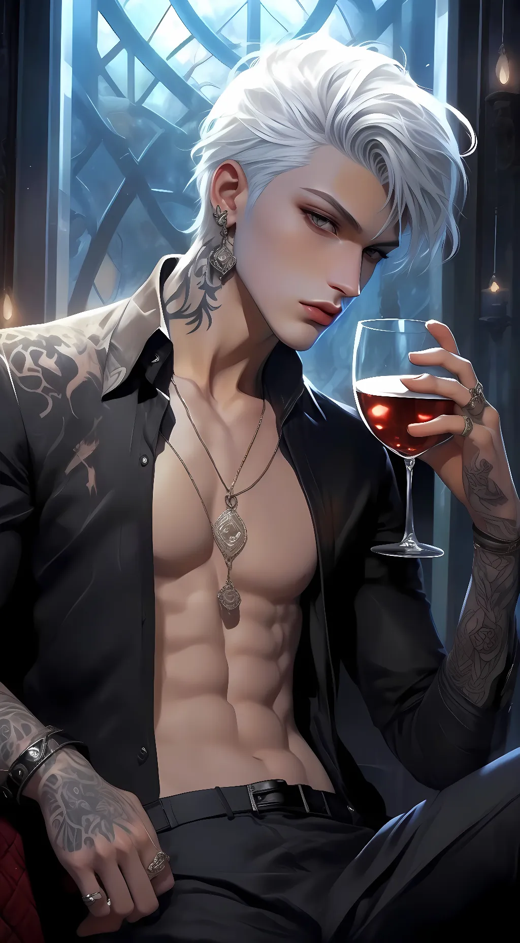 ai character: Wesley Dunn background