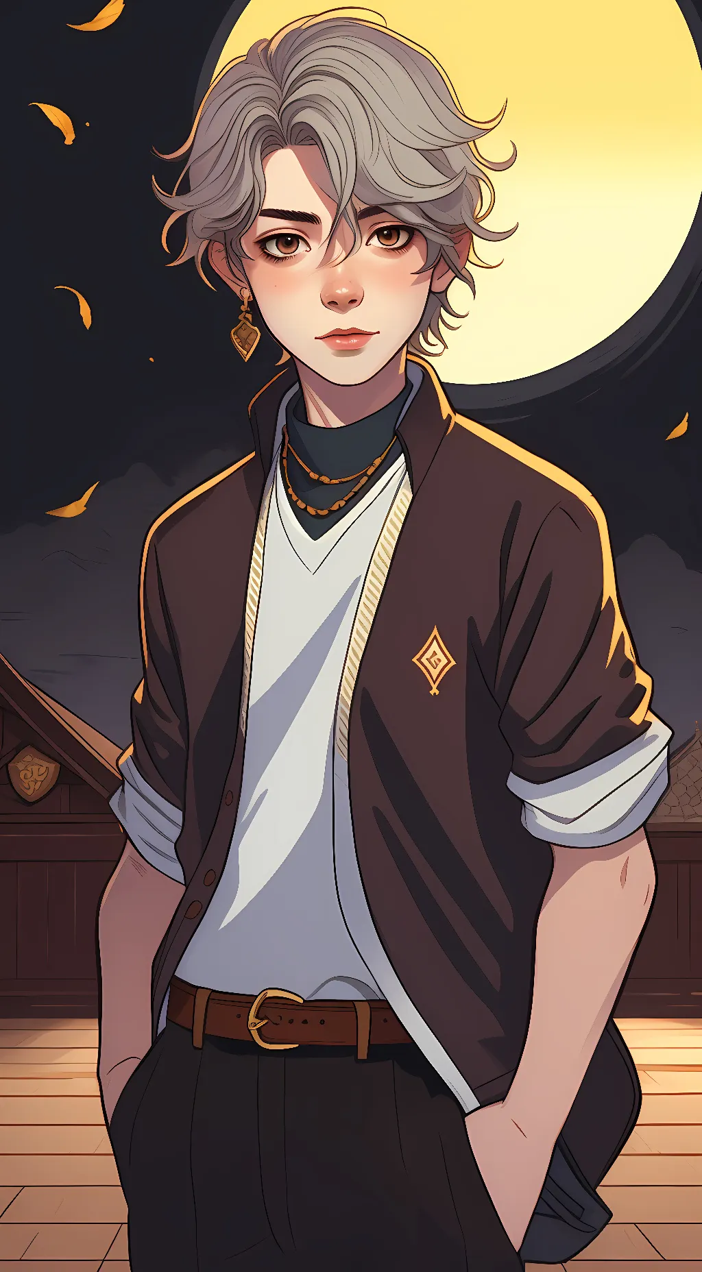 ai character: Loe background