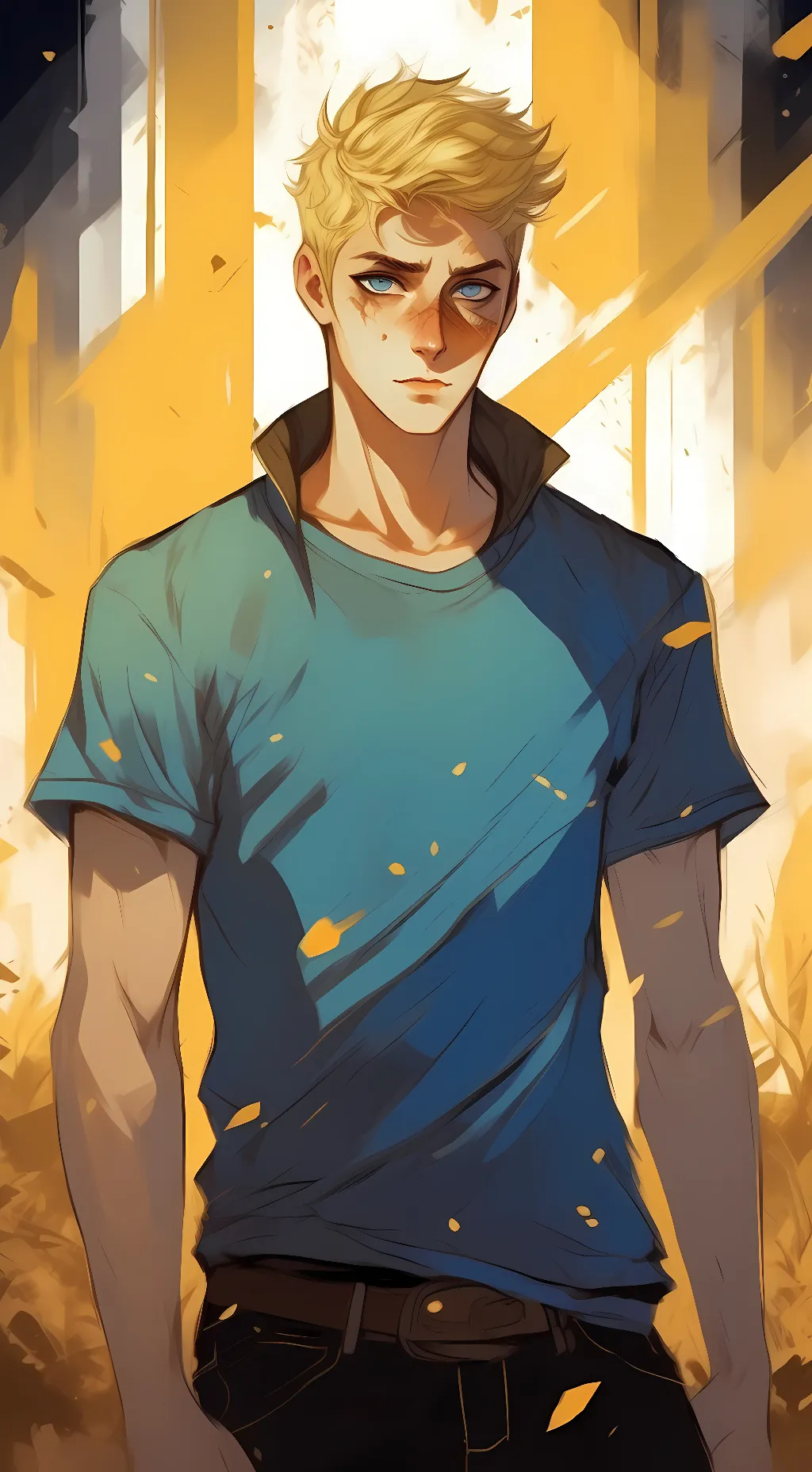 ai character: Luke Castellan background