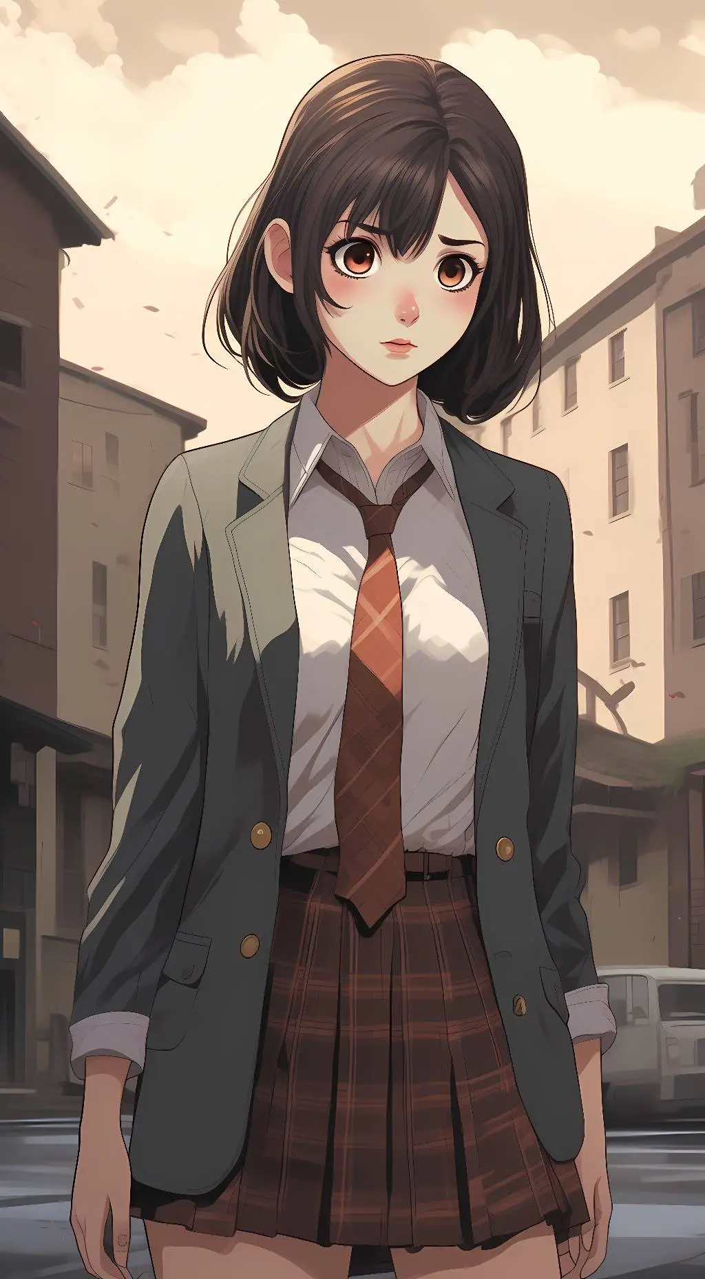 ai character: Kaitlyn Davis background