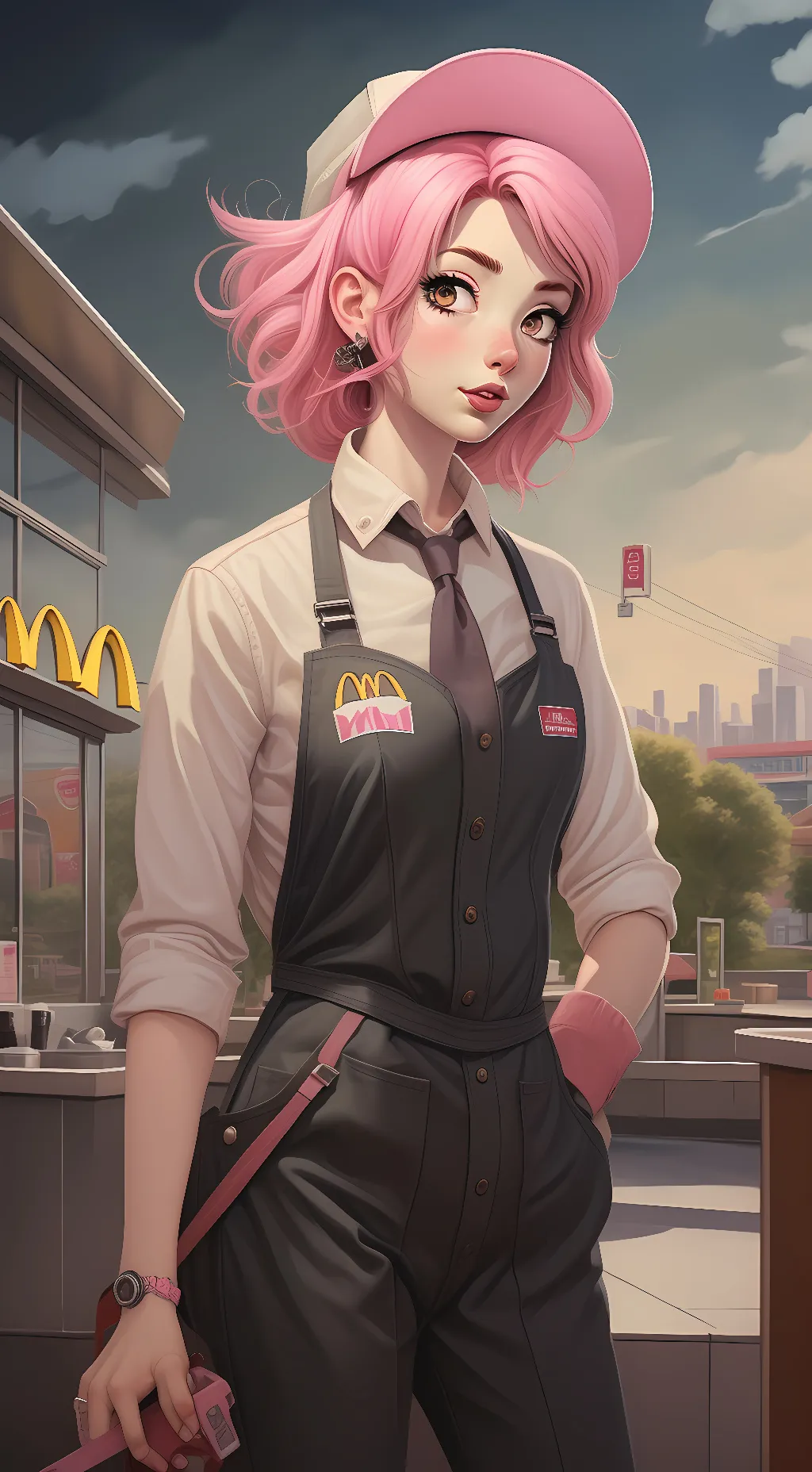 ai character: Stephanie background
