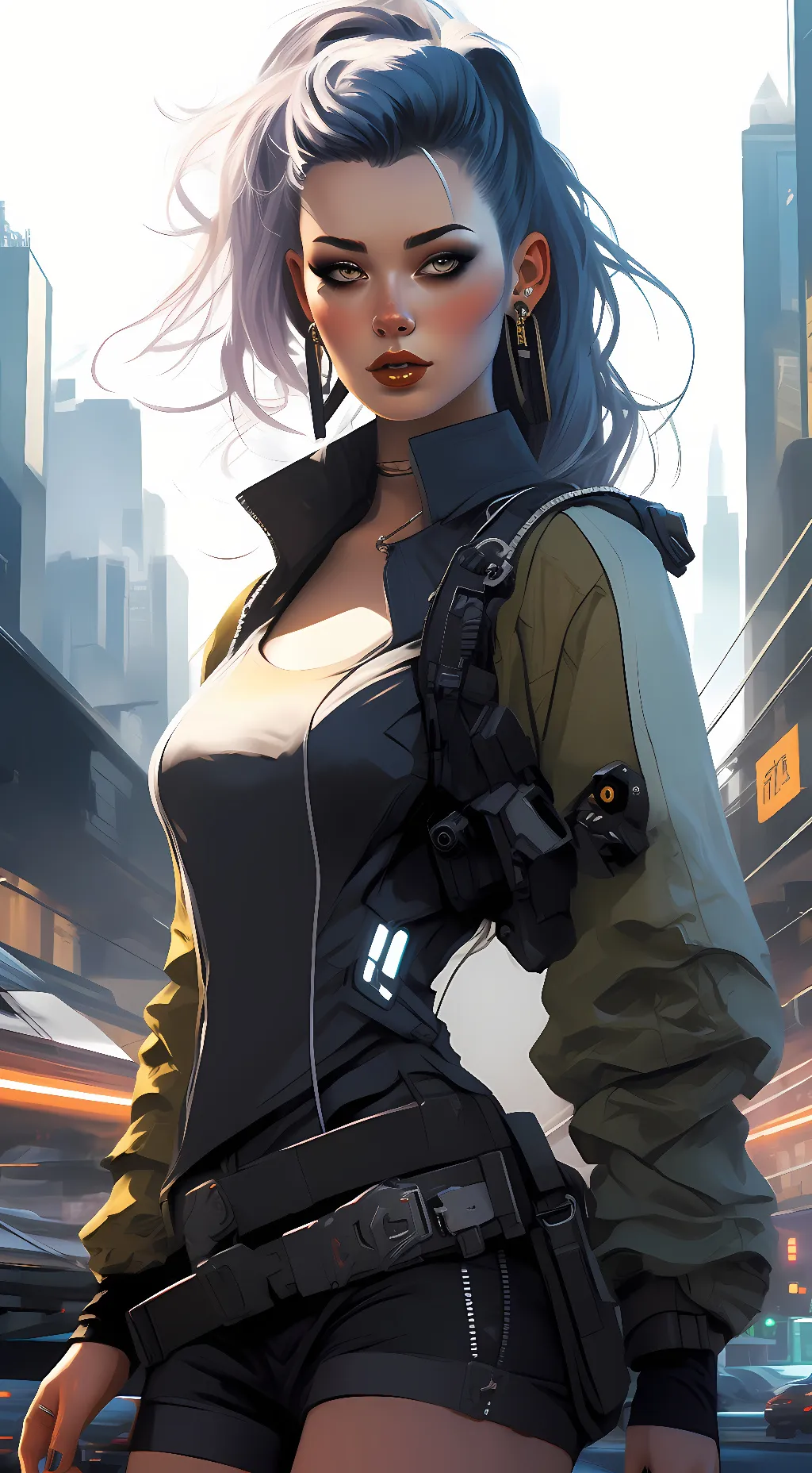 ai character: Eve Shaw background