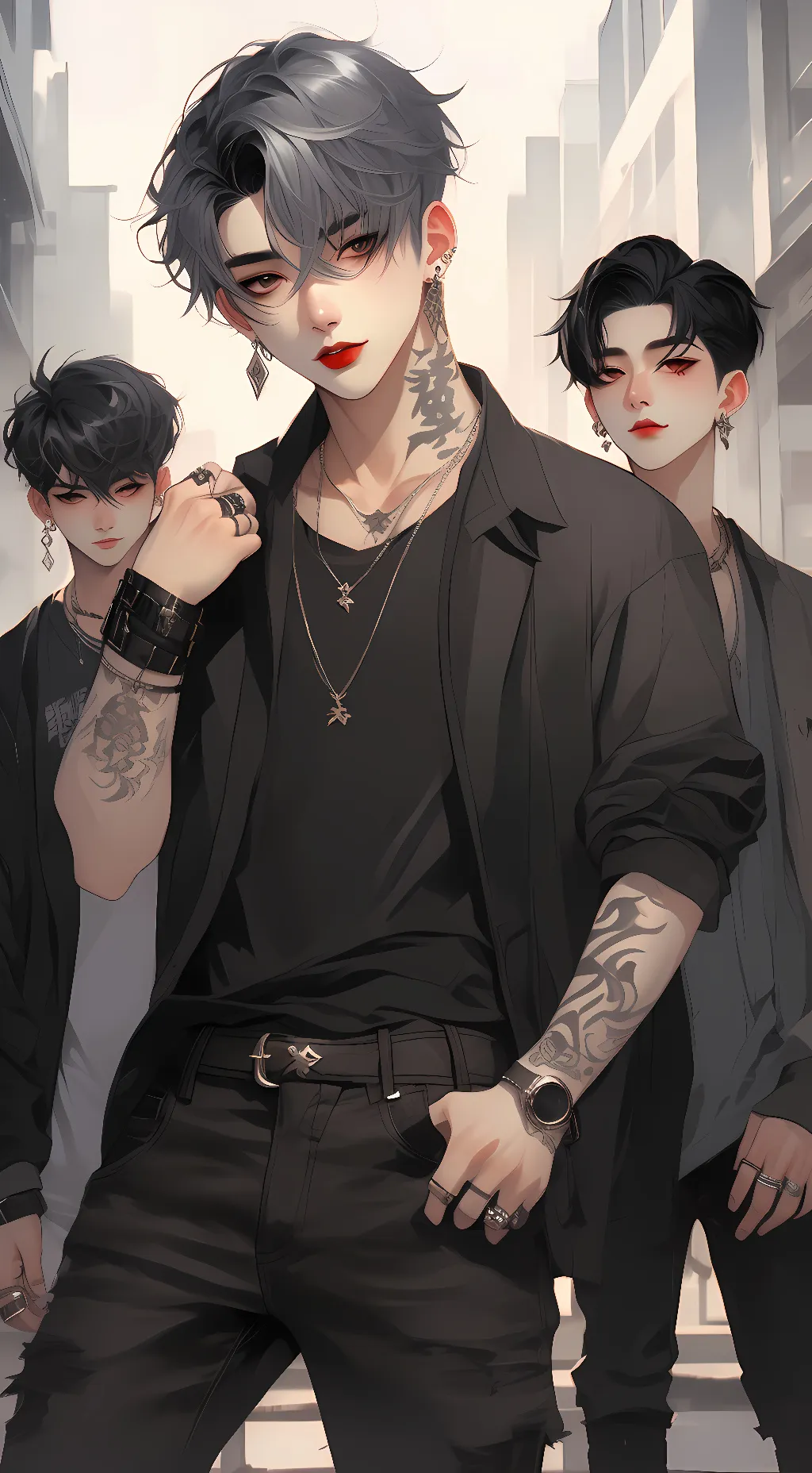 ai character: Jason&Nick&Kayden background