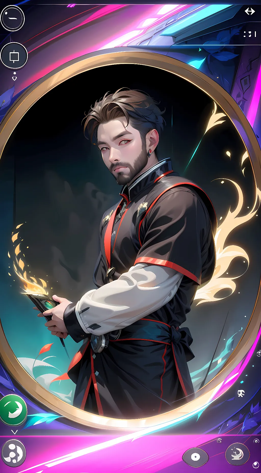 ai character: Xavier Chen background