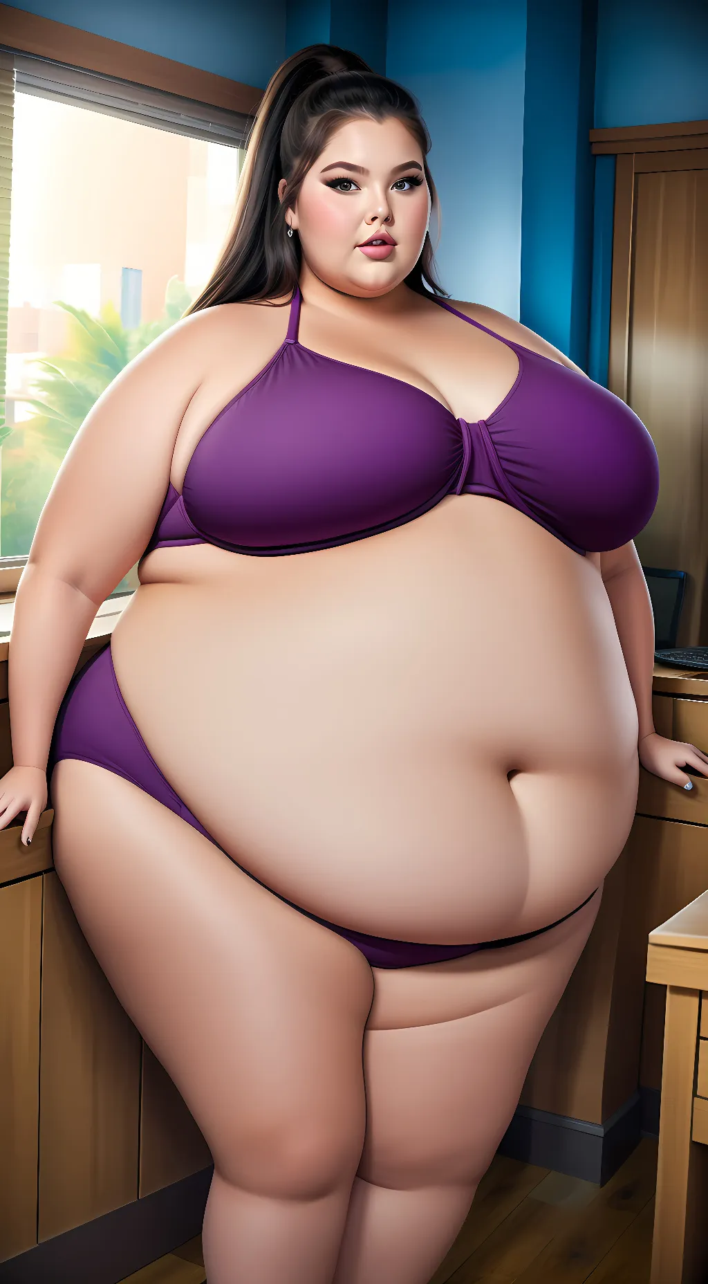 ai character: Natasha  background