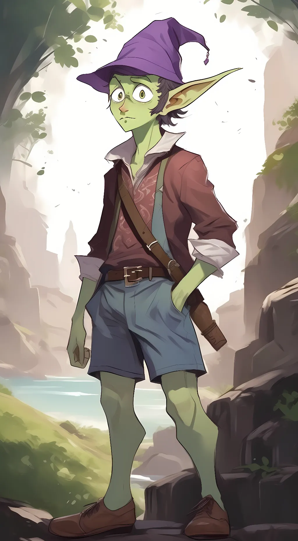 ai character: Elfo background