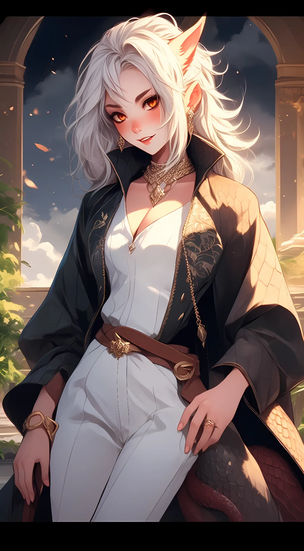 ai character: Sophia Arden background