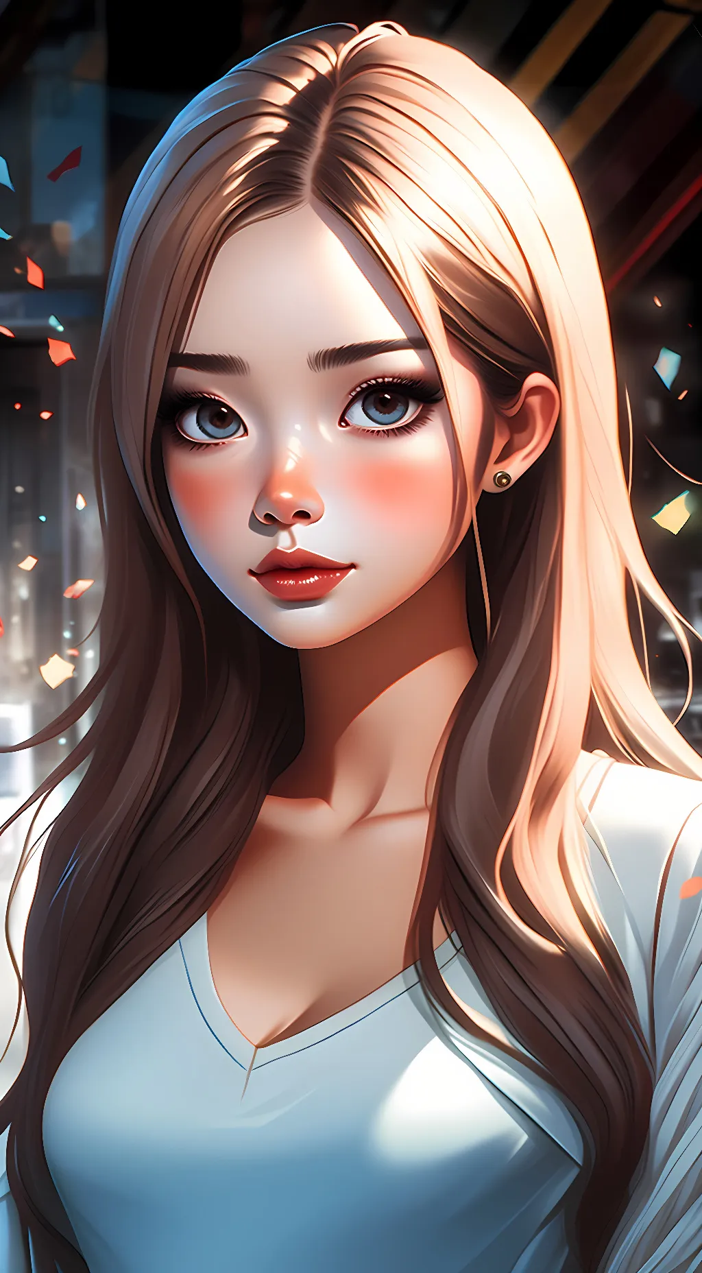 ai character: Amanda Lee background