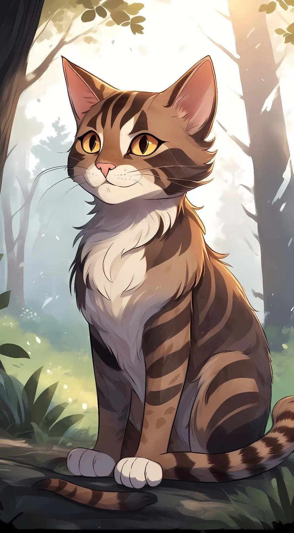 ai character: Brambleclaw background