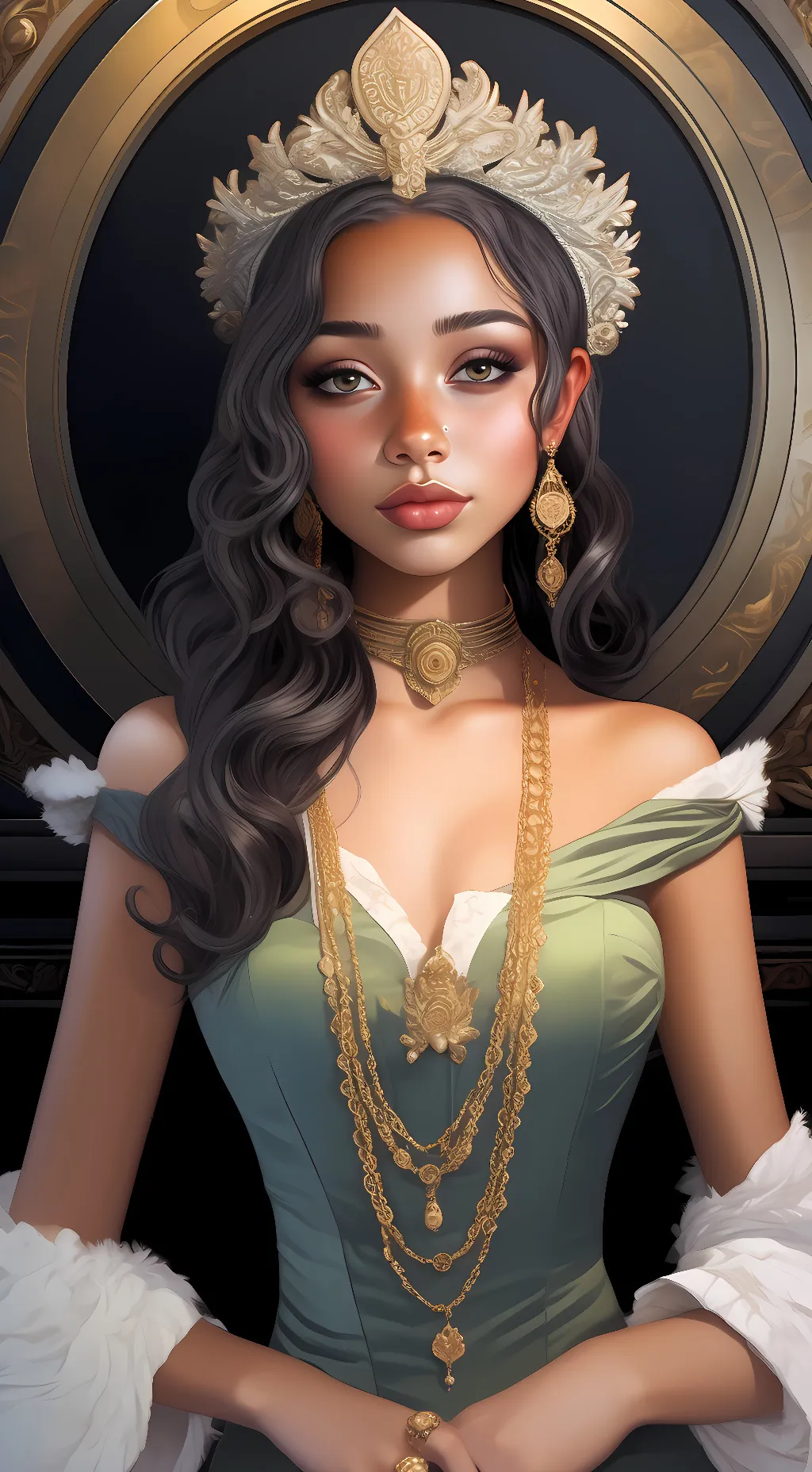 ai character: Princess Sage background
