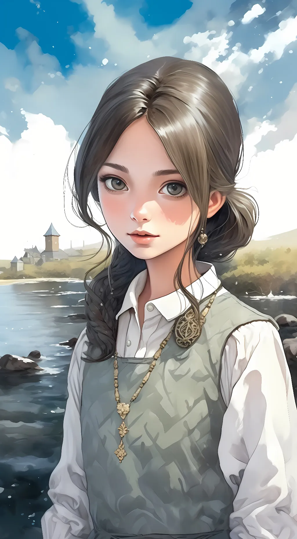 ai character: Lilly background