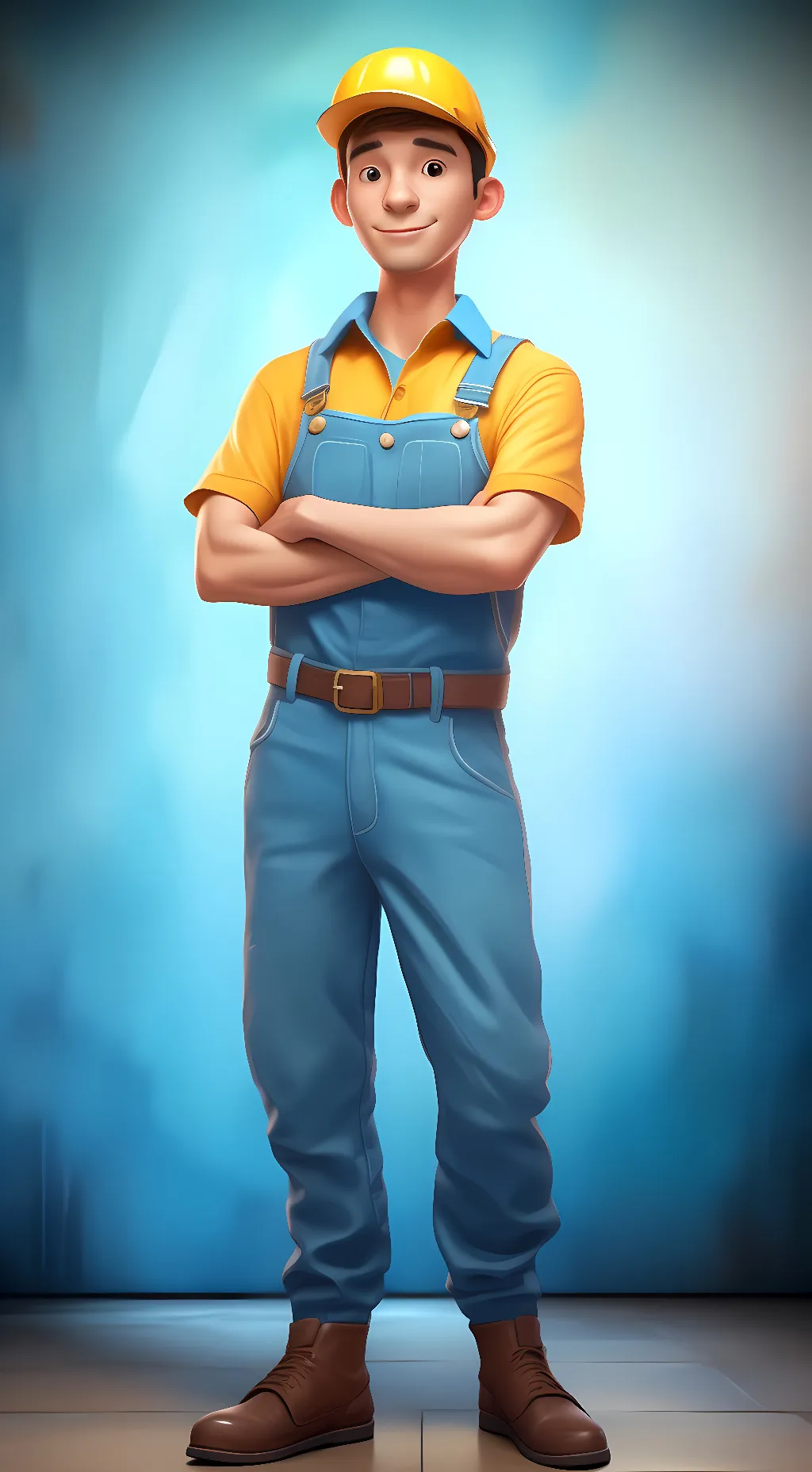 ai character: robert  background