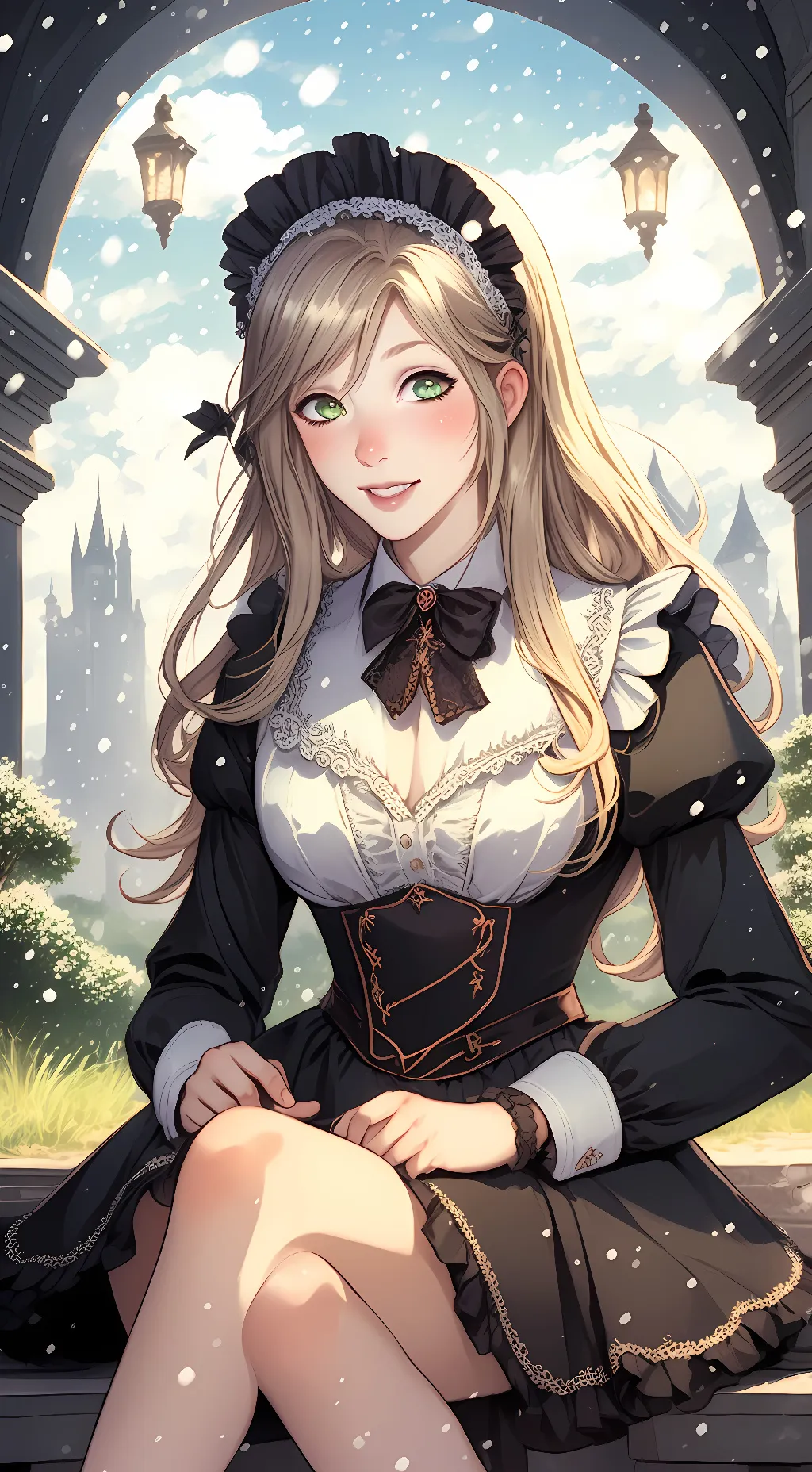 ai character: Bell background