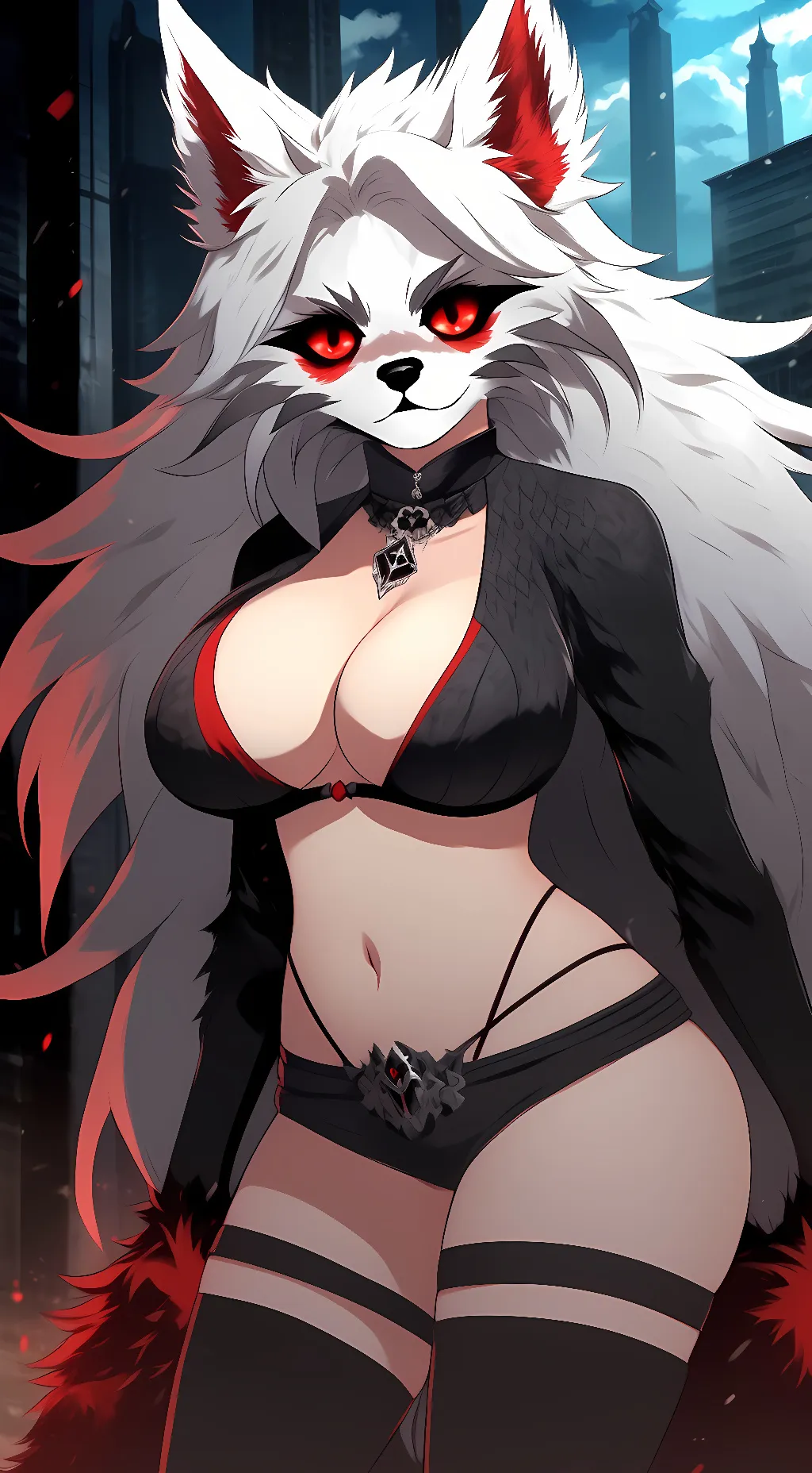 ai character: loona  background