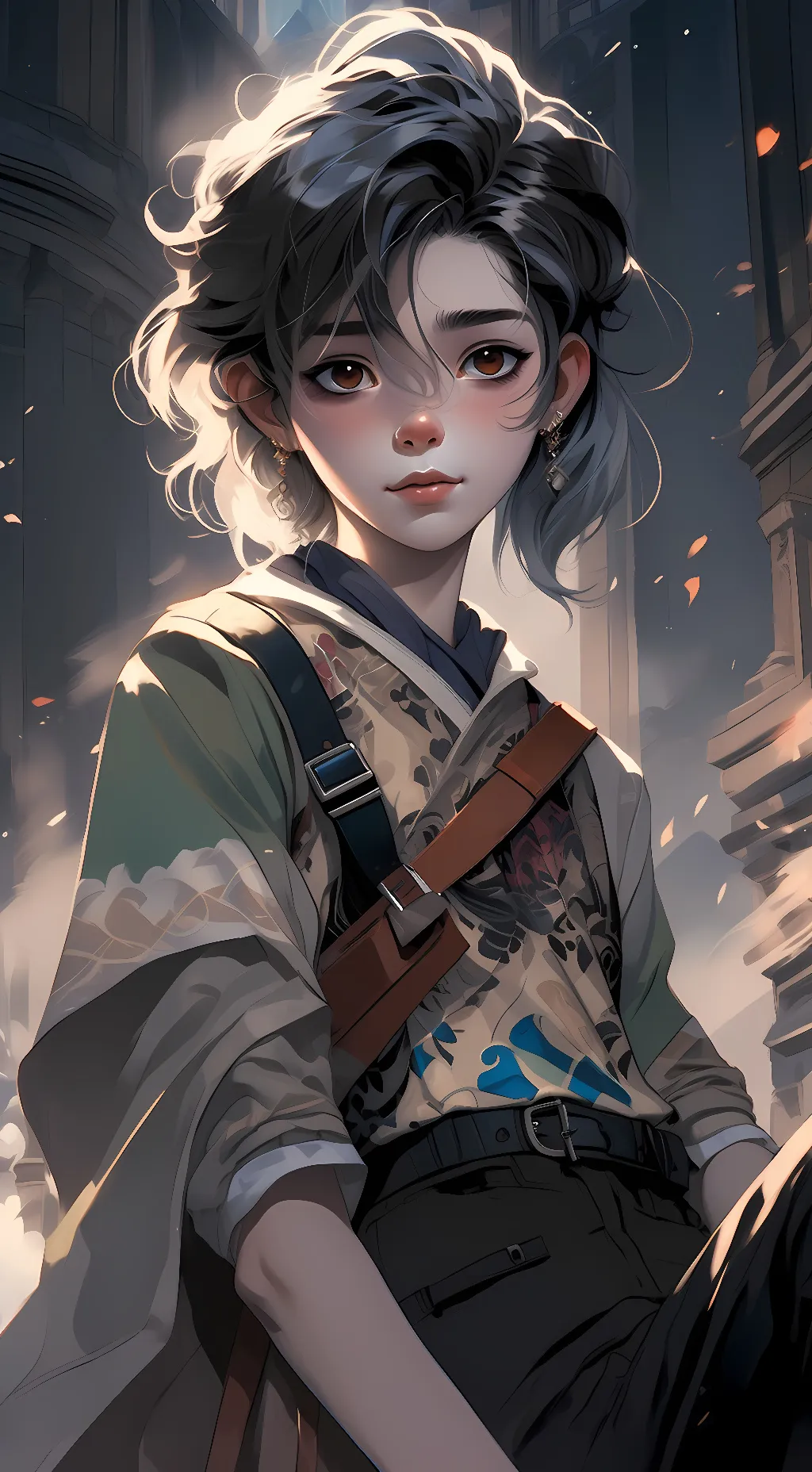 ai character: asher background