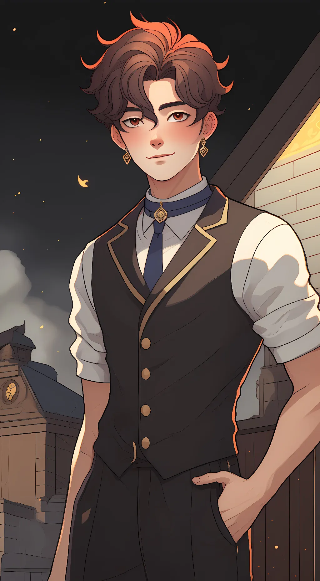 ai character: Gio background