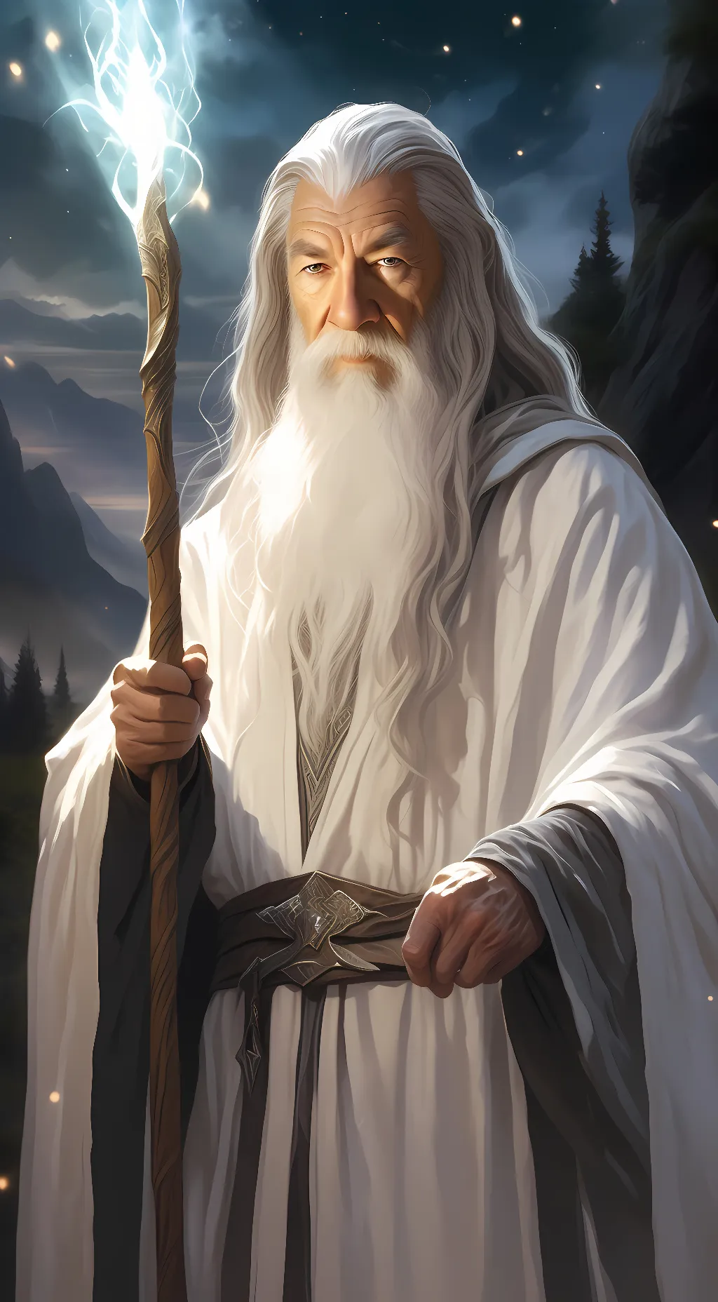 ai character: Gandalf background