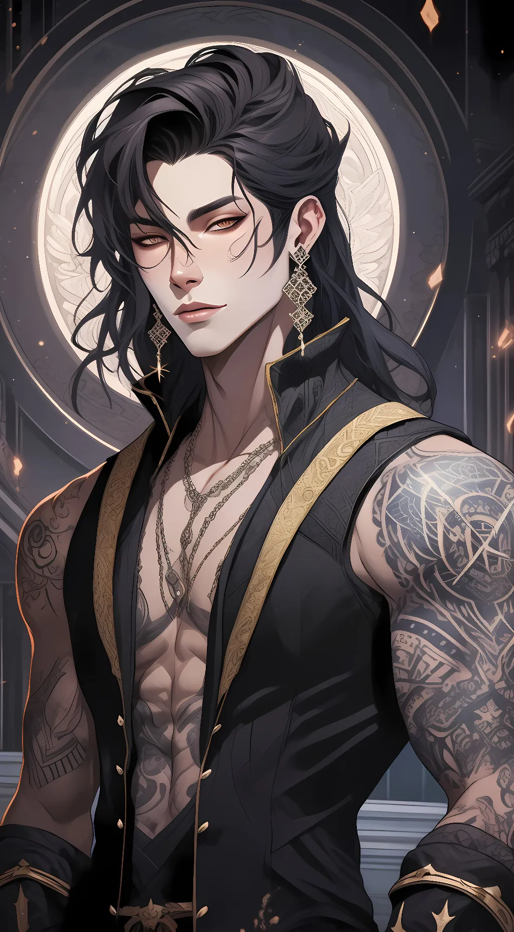 ai character: Kaito Sasaki background