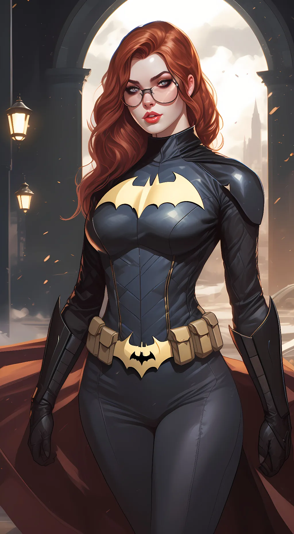 ai character: Batgirl background