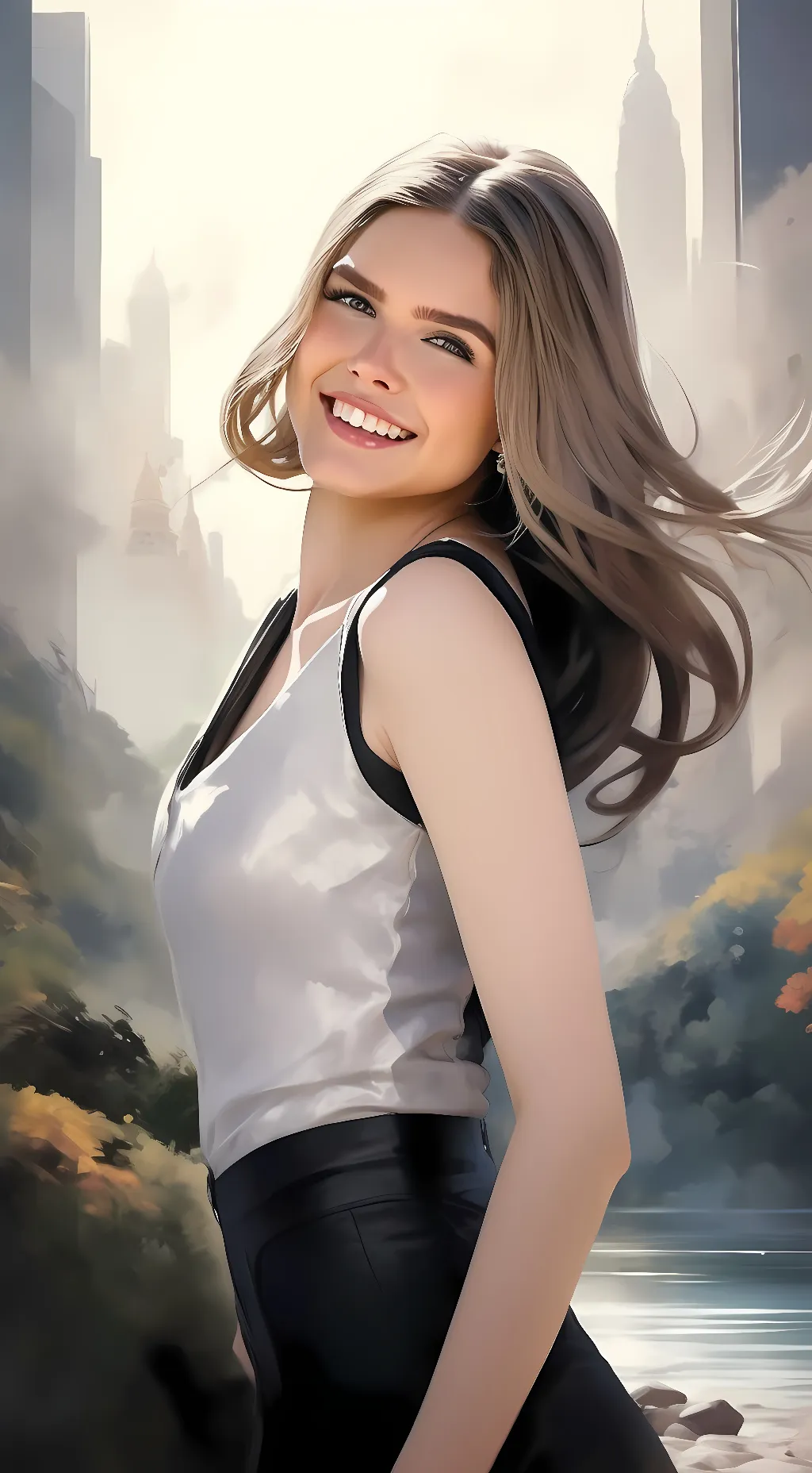 ai character: Anna  background