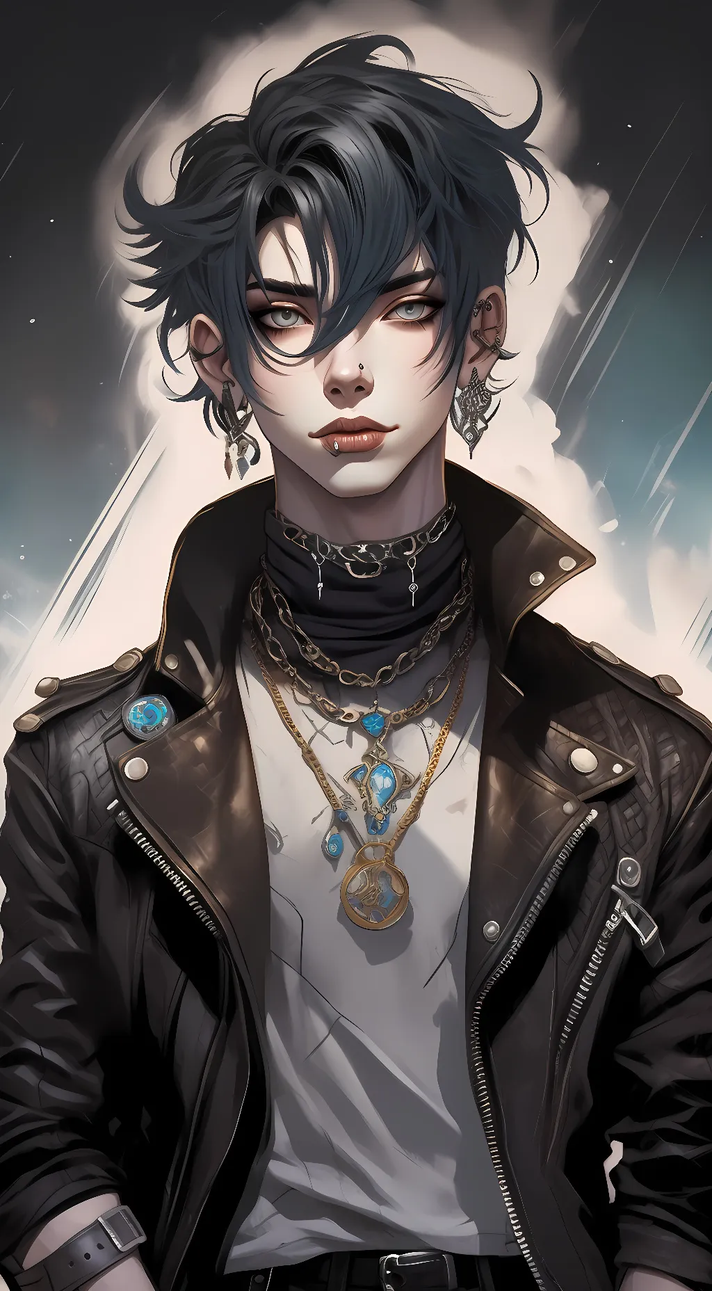 ai character: Oliver background