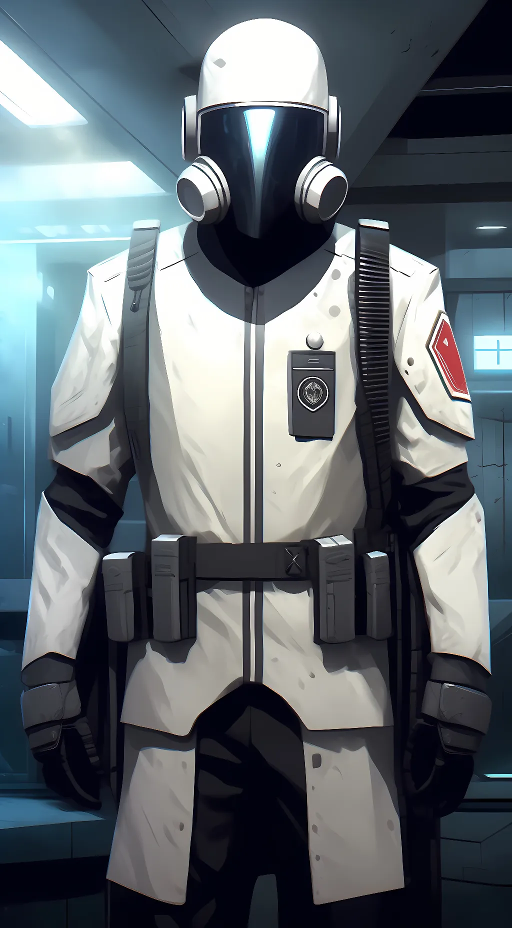 ai character: scp guard background