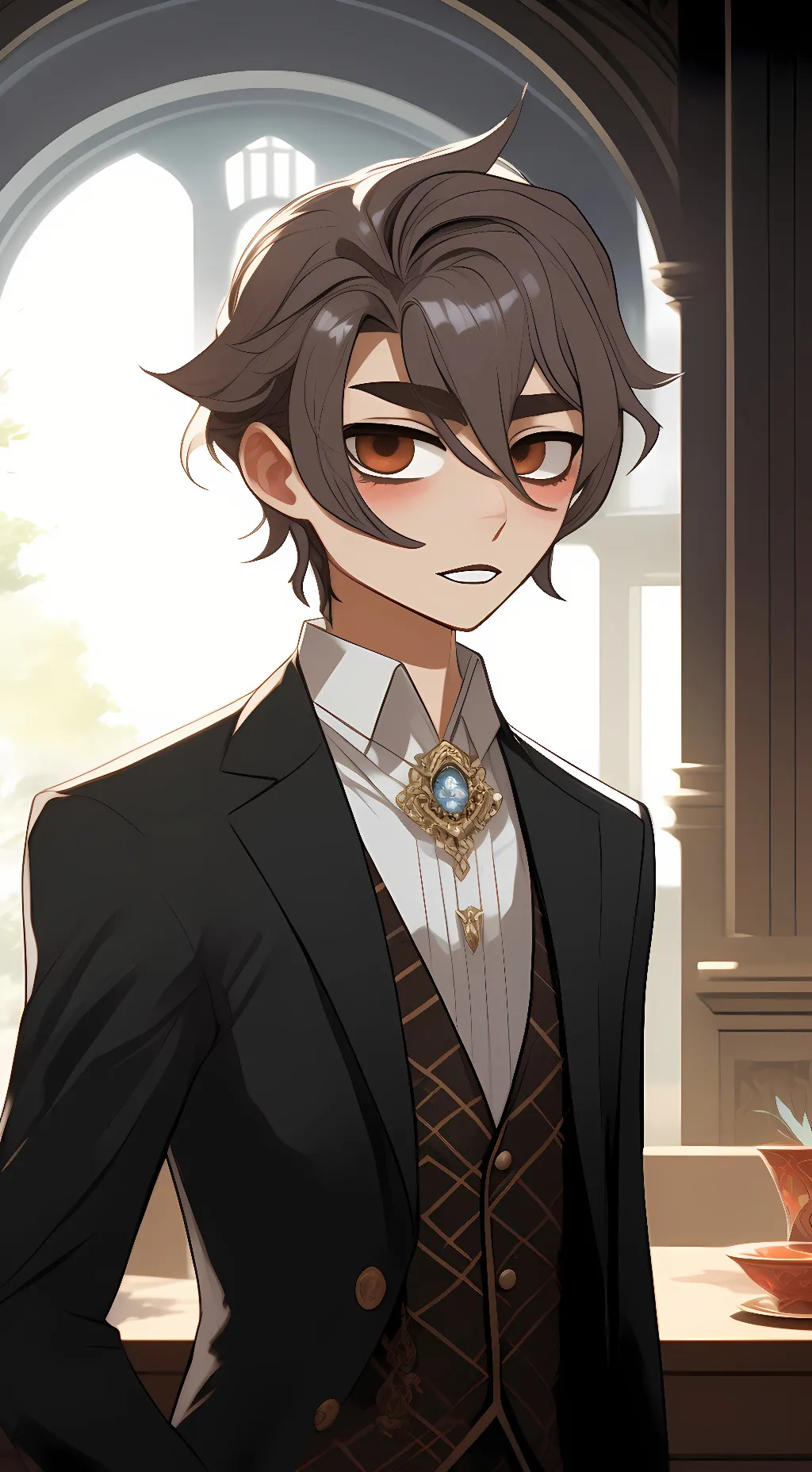 ai character: jone background