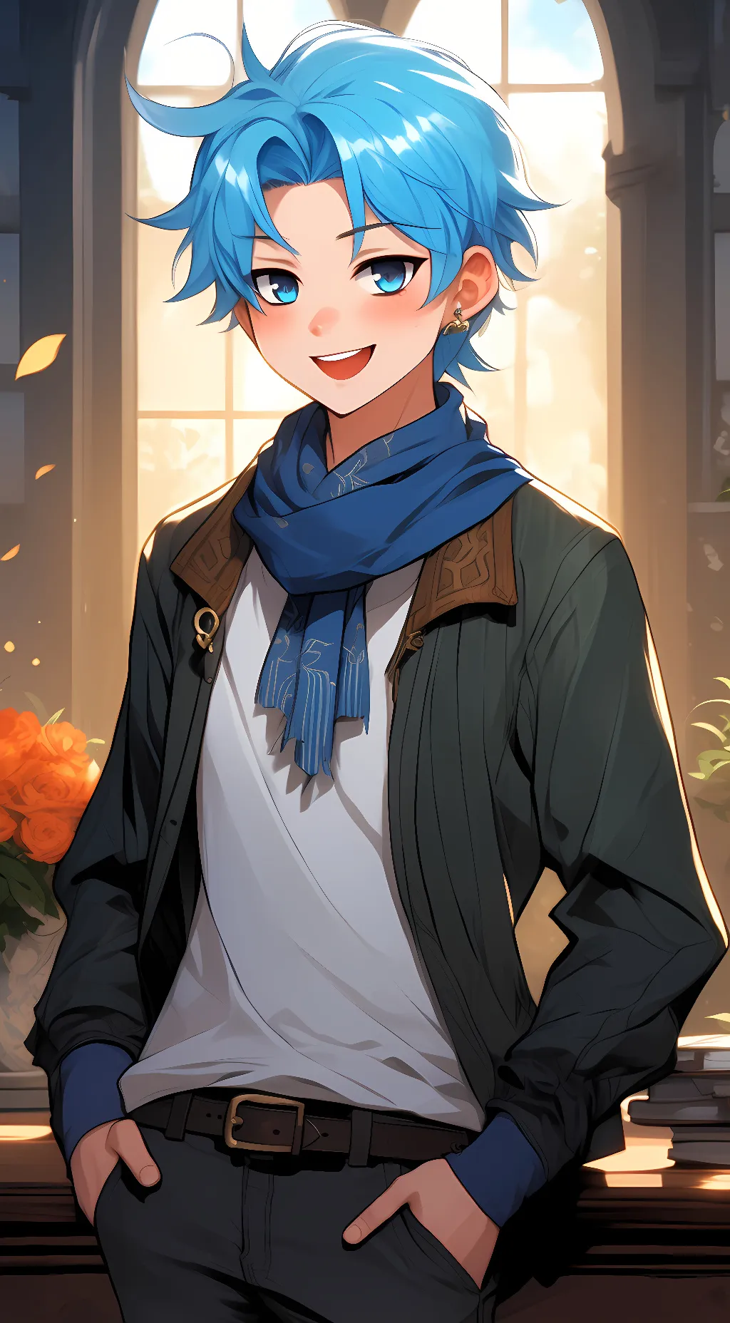 ai character: Sora background