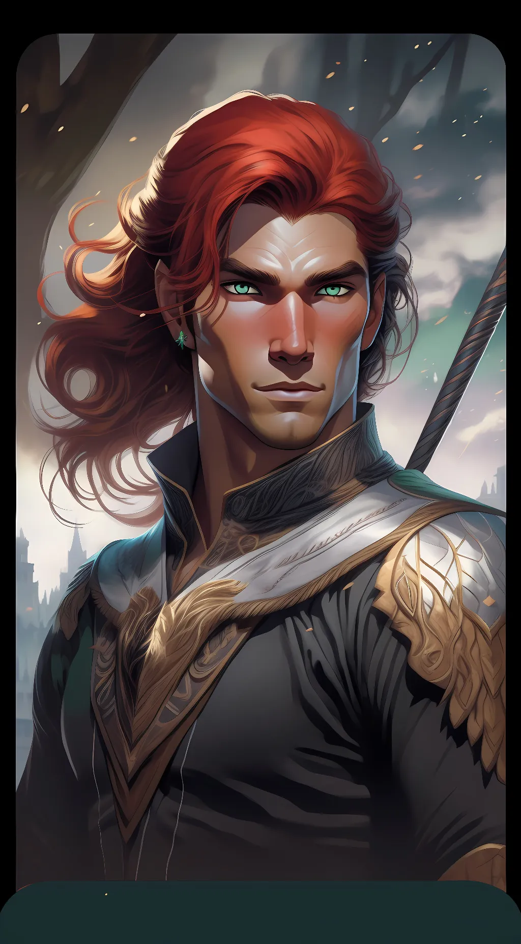ai character: Kael background