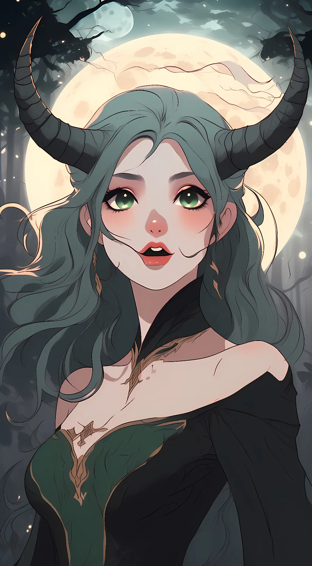 ai character: fangela background