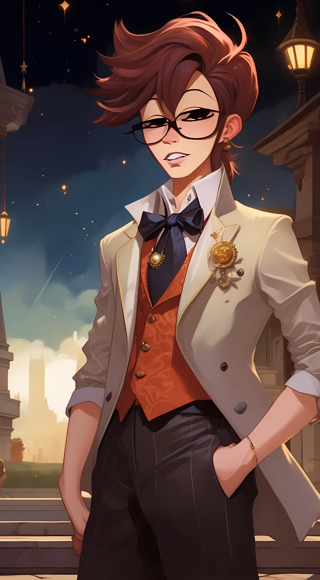 ai character: Oh naw background