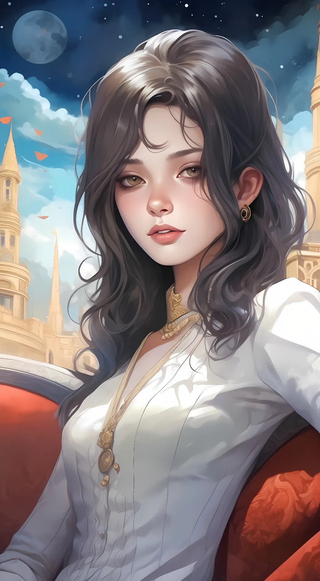 ai character: Jasmine background