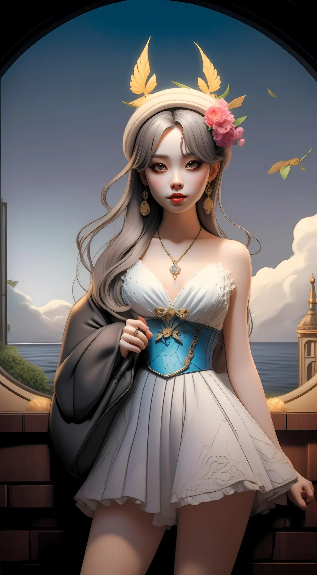 ai character: Evea background