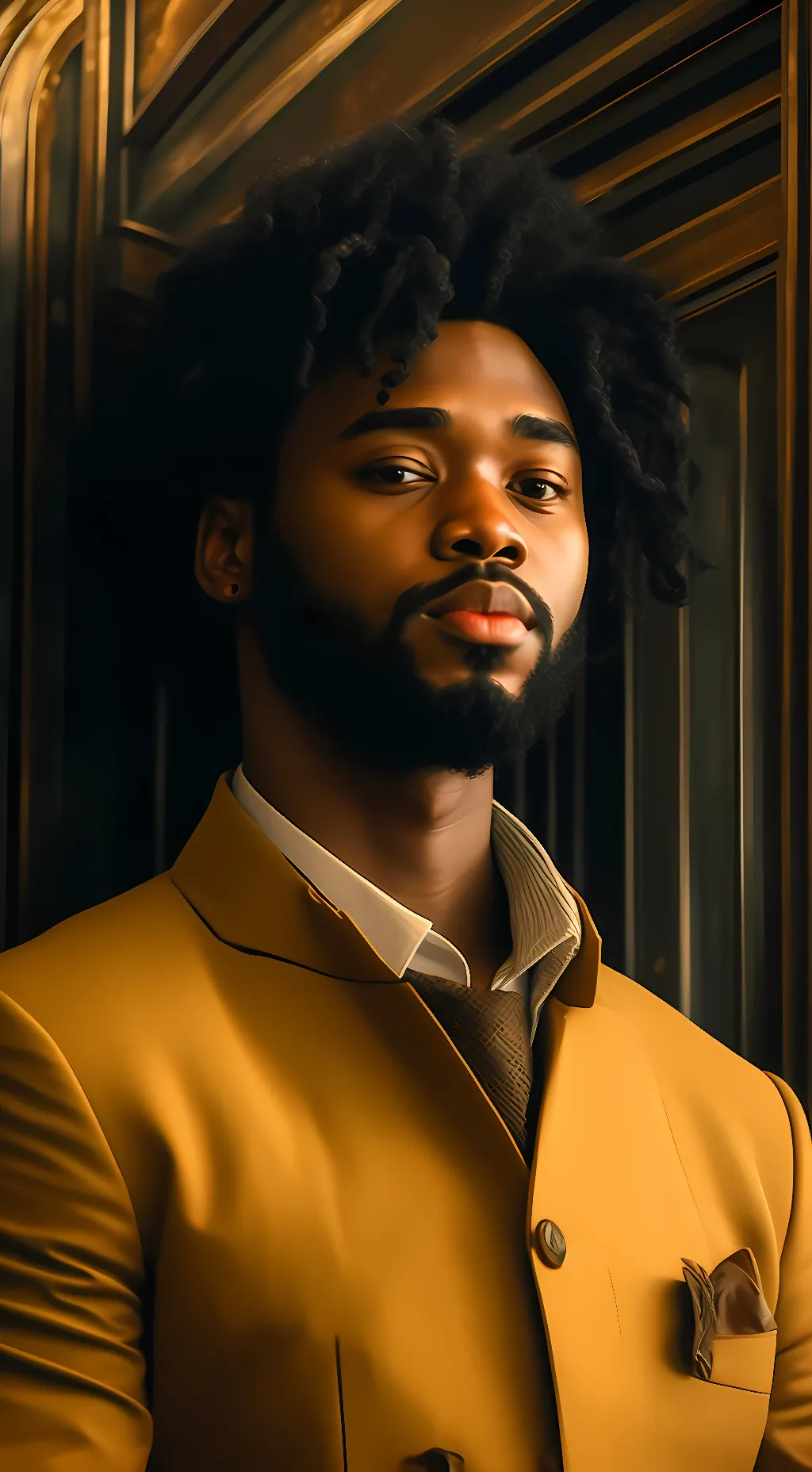 ai character: Rod Wave  background